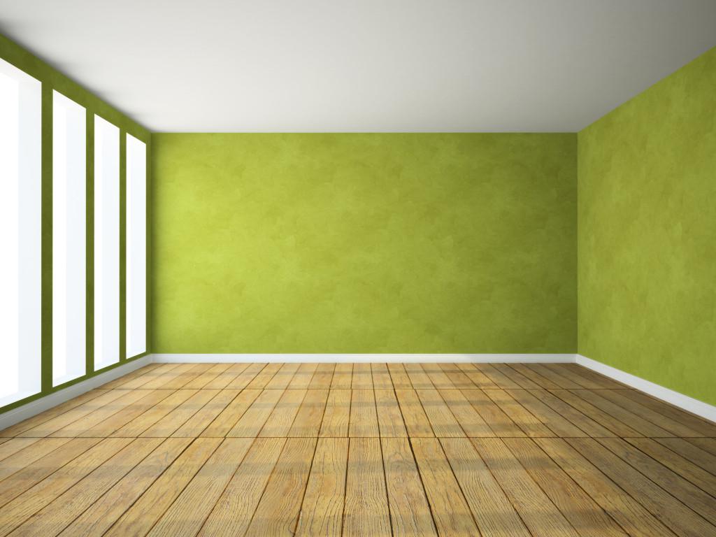 High Resolution Empty Room Background