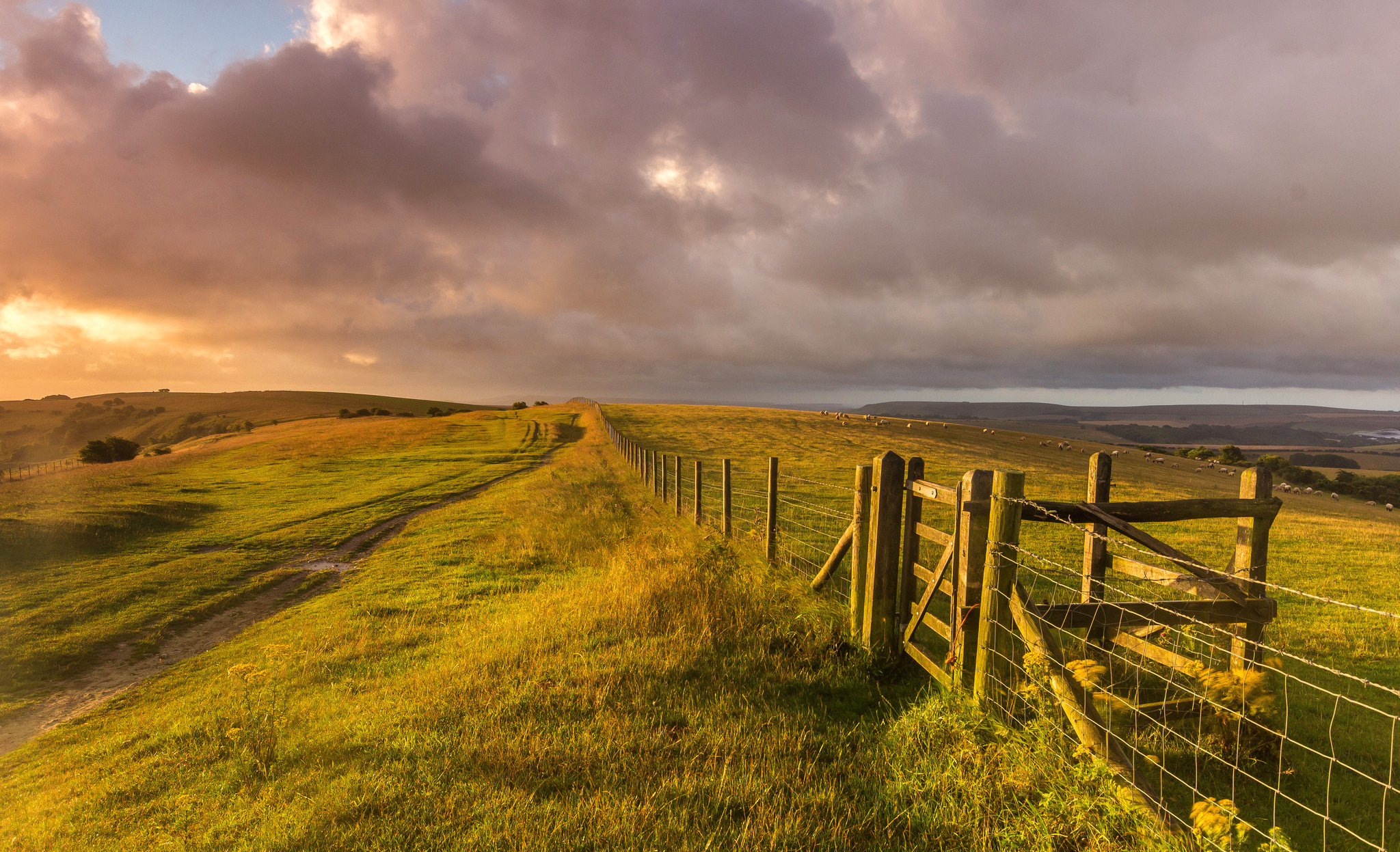 High Resolution Farm Background