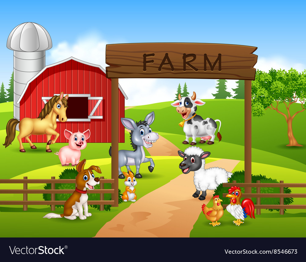 High Resolution Farm Background