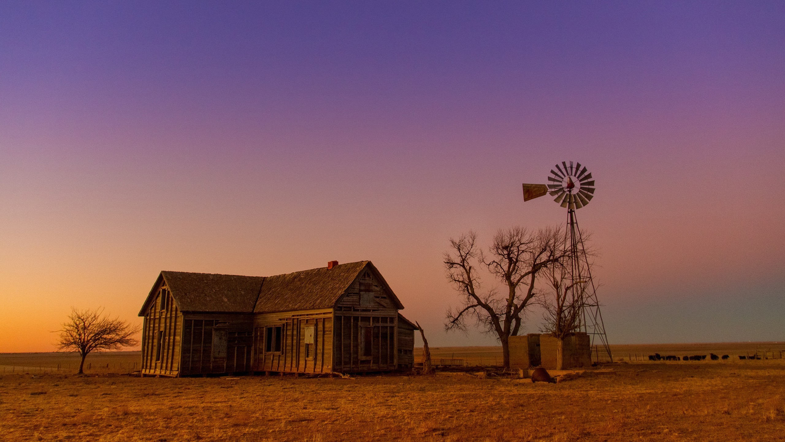 High Resolution Farm Background