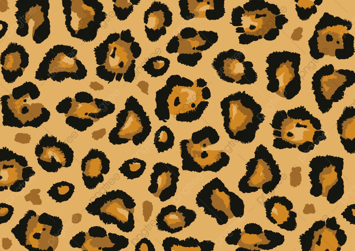 High Resolution Leopard Print Background