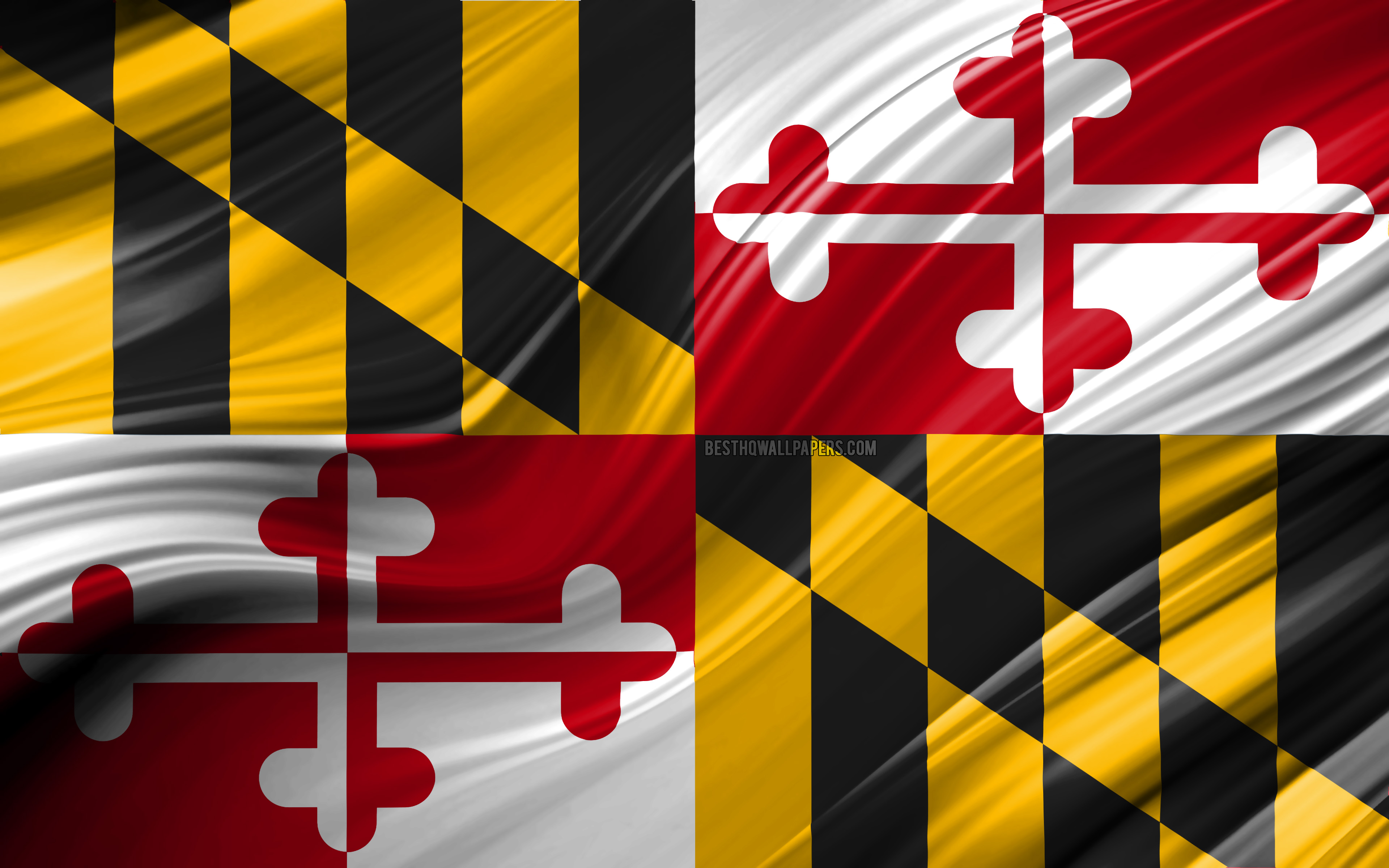 High Resolution Maryland Flag Wallpapers