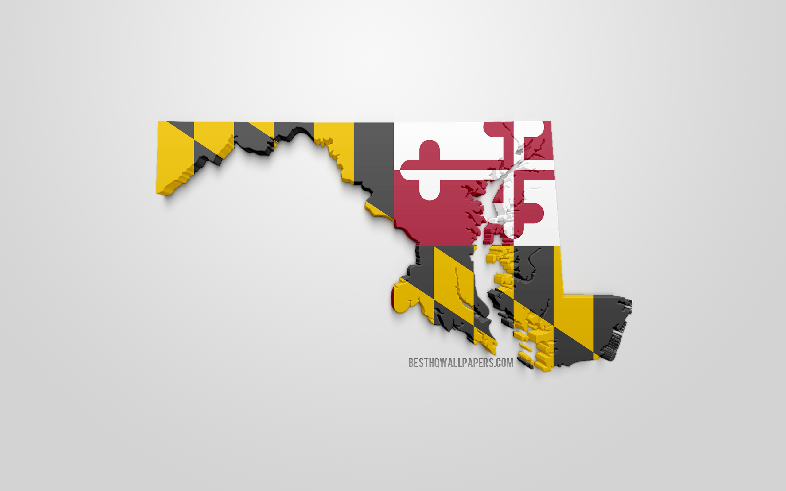 High Resolution Maryland Flag Wallpapers