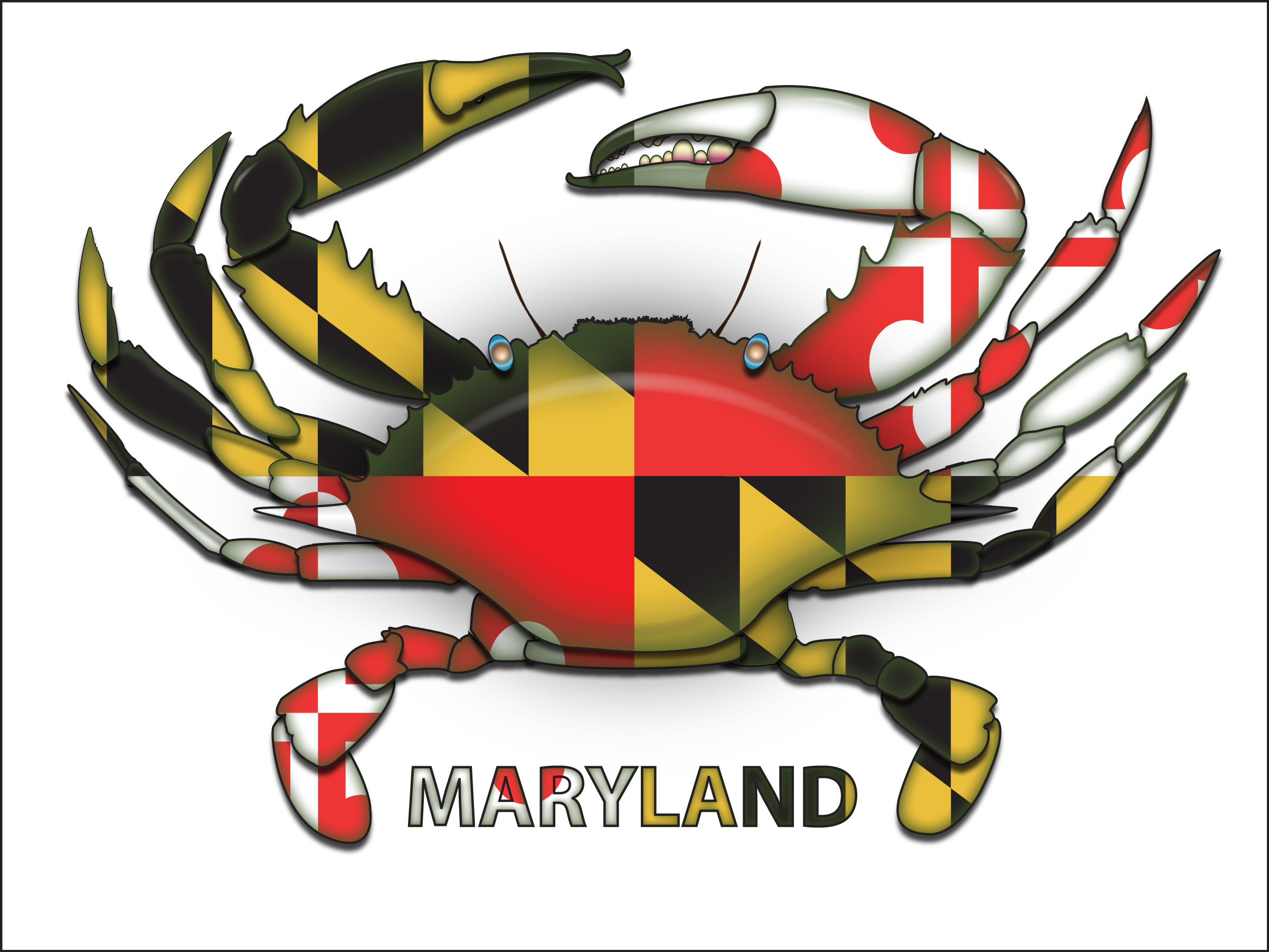 High Resolution Maryland Flag Wallpapers