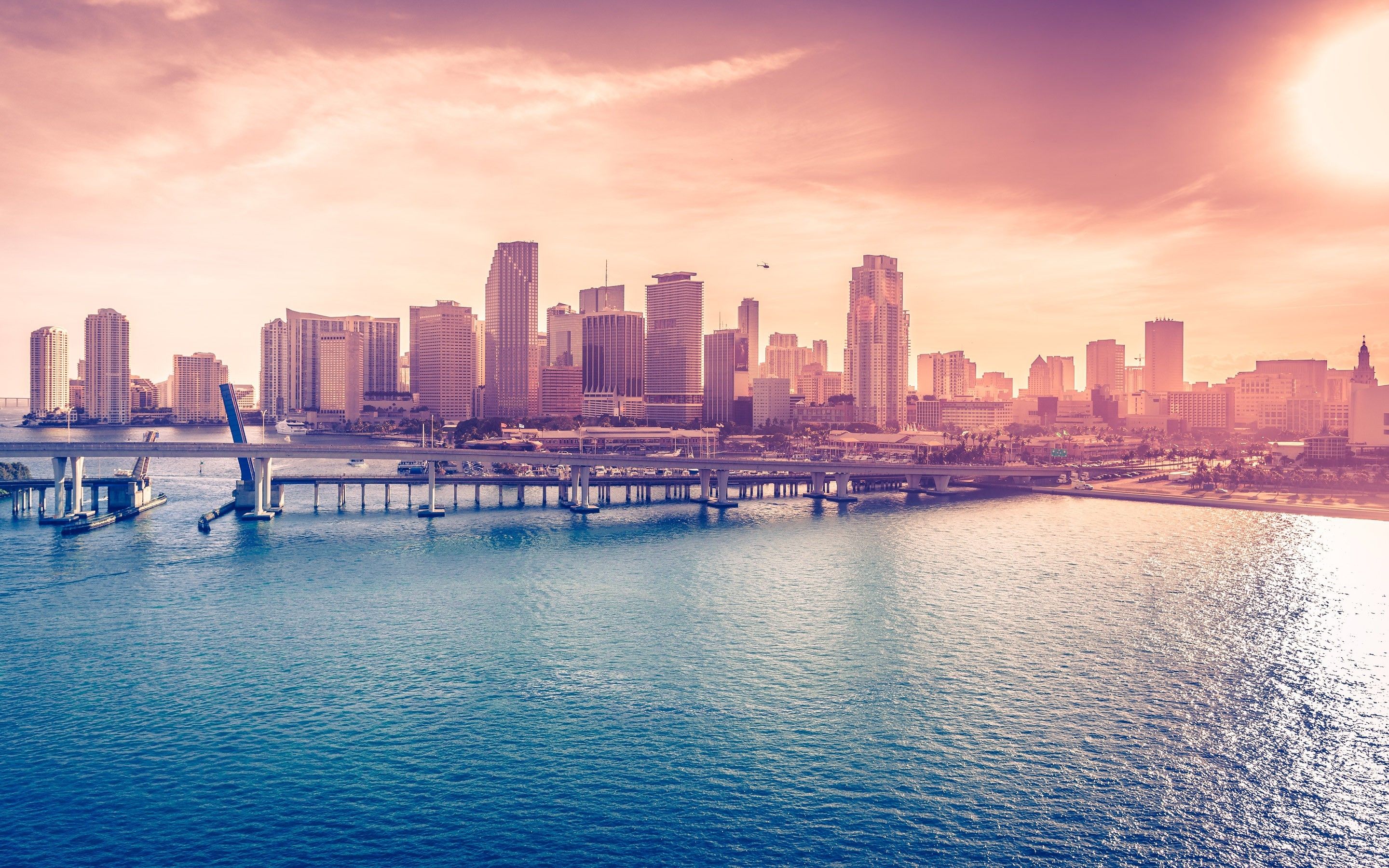 High Resolution Miami Skyline Wallpapers