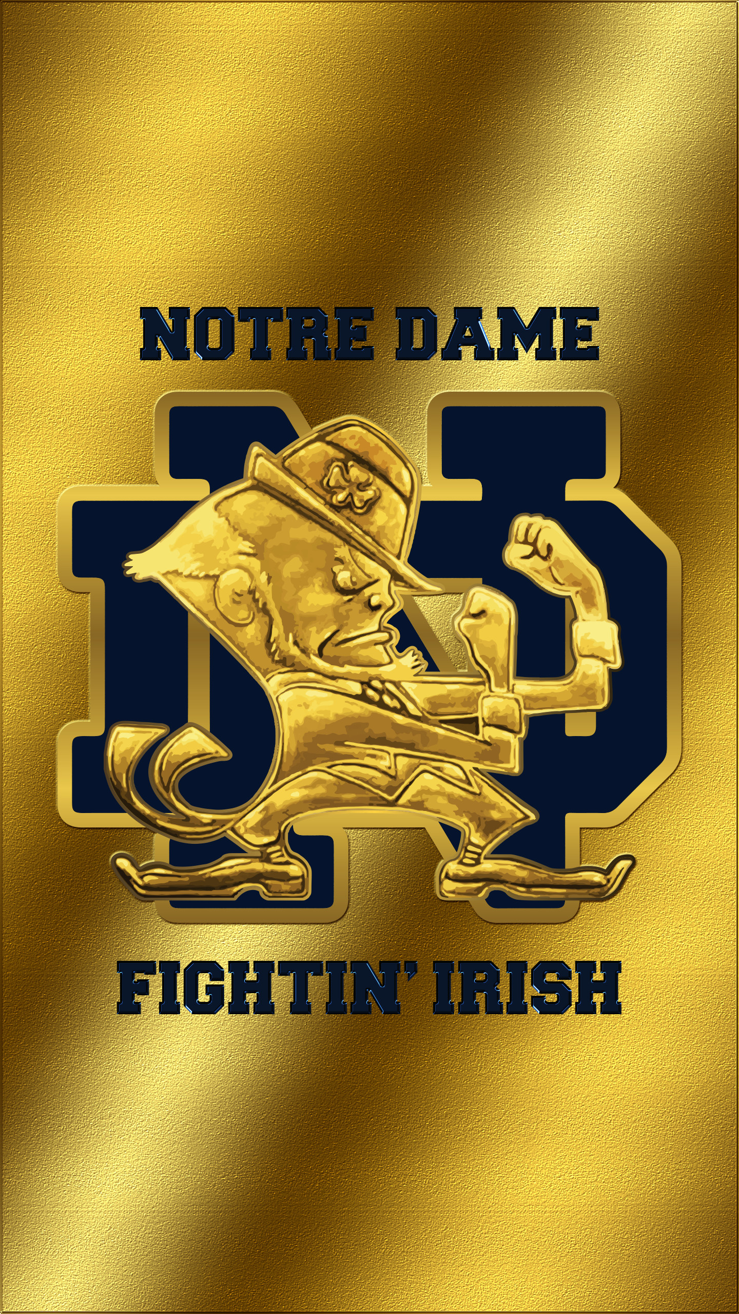 High Resolution Notre Dame Logo Wallpapers