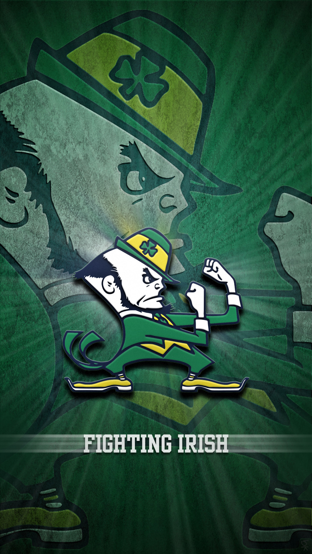 High Resolution Notre Dame Logo Wallpapers