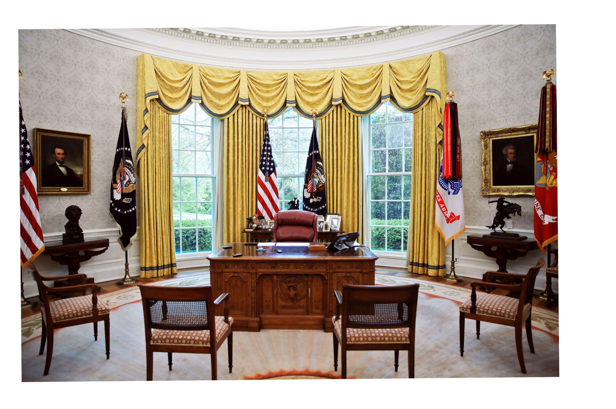 High Resolution Oval Office Background