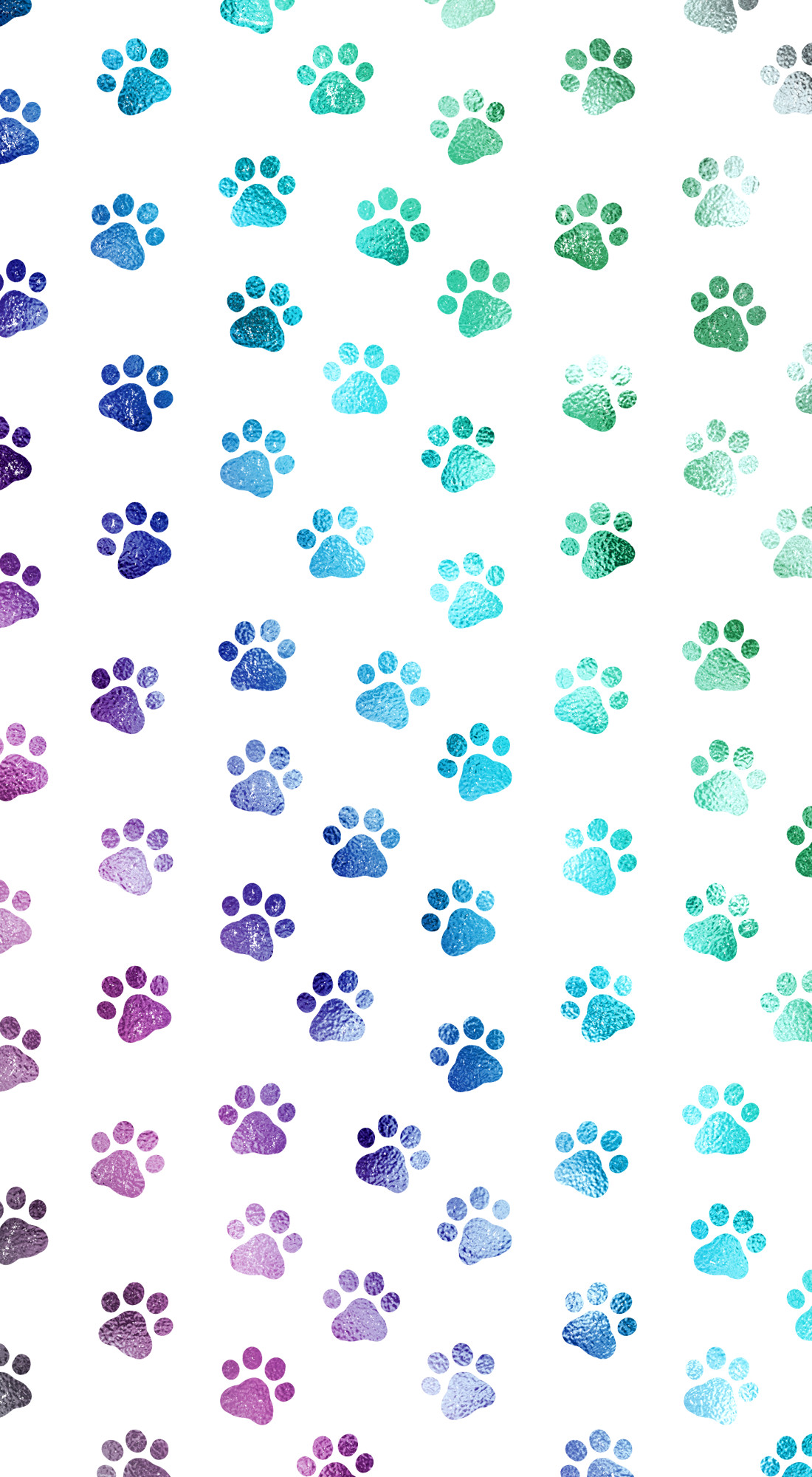 High Resolution Paw Print Background