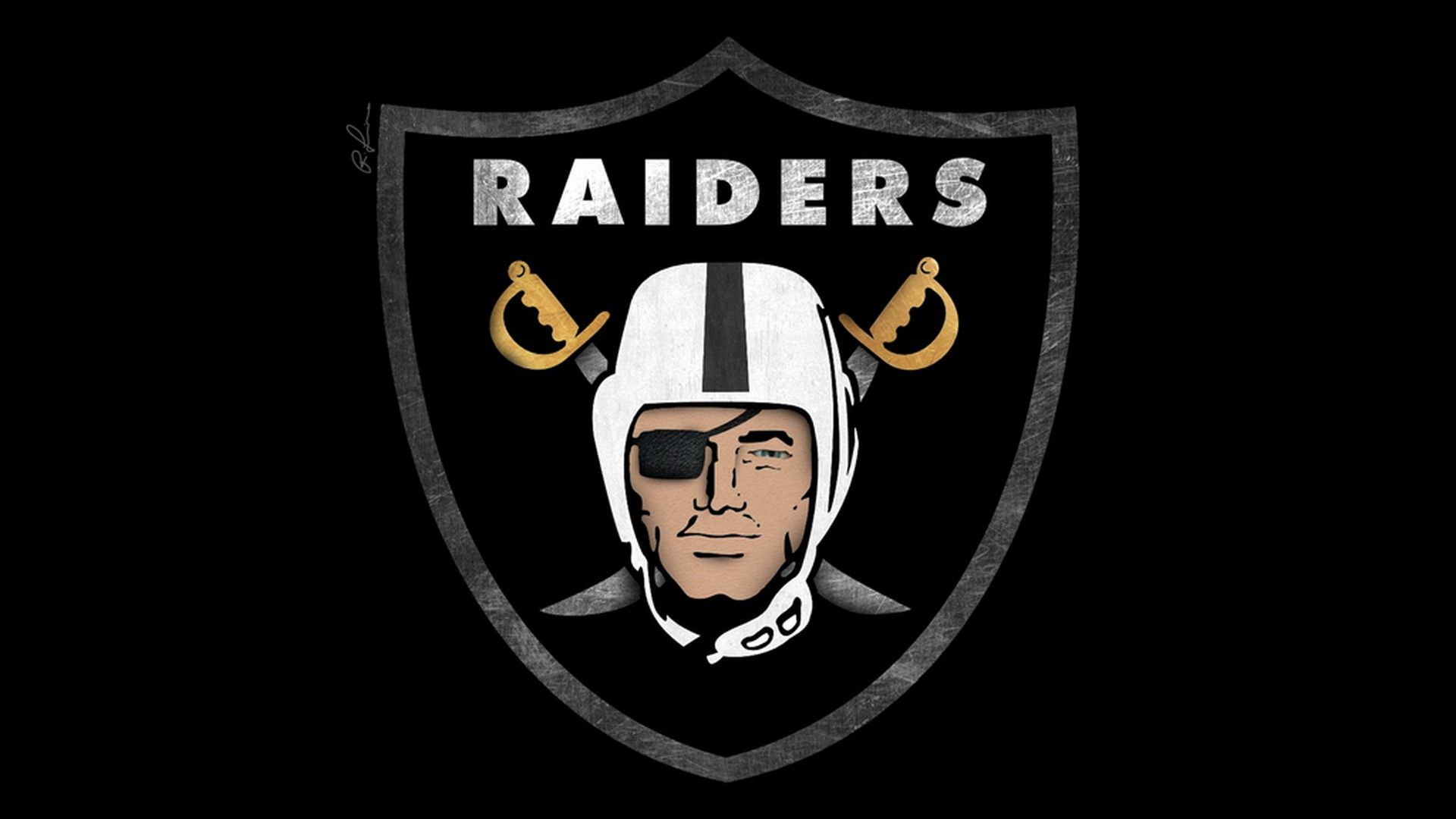 High Resolution Raiders Logo Wallpapers