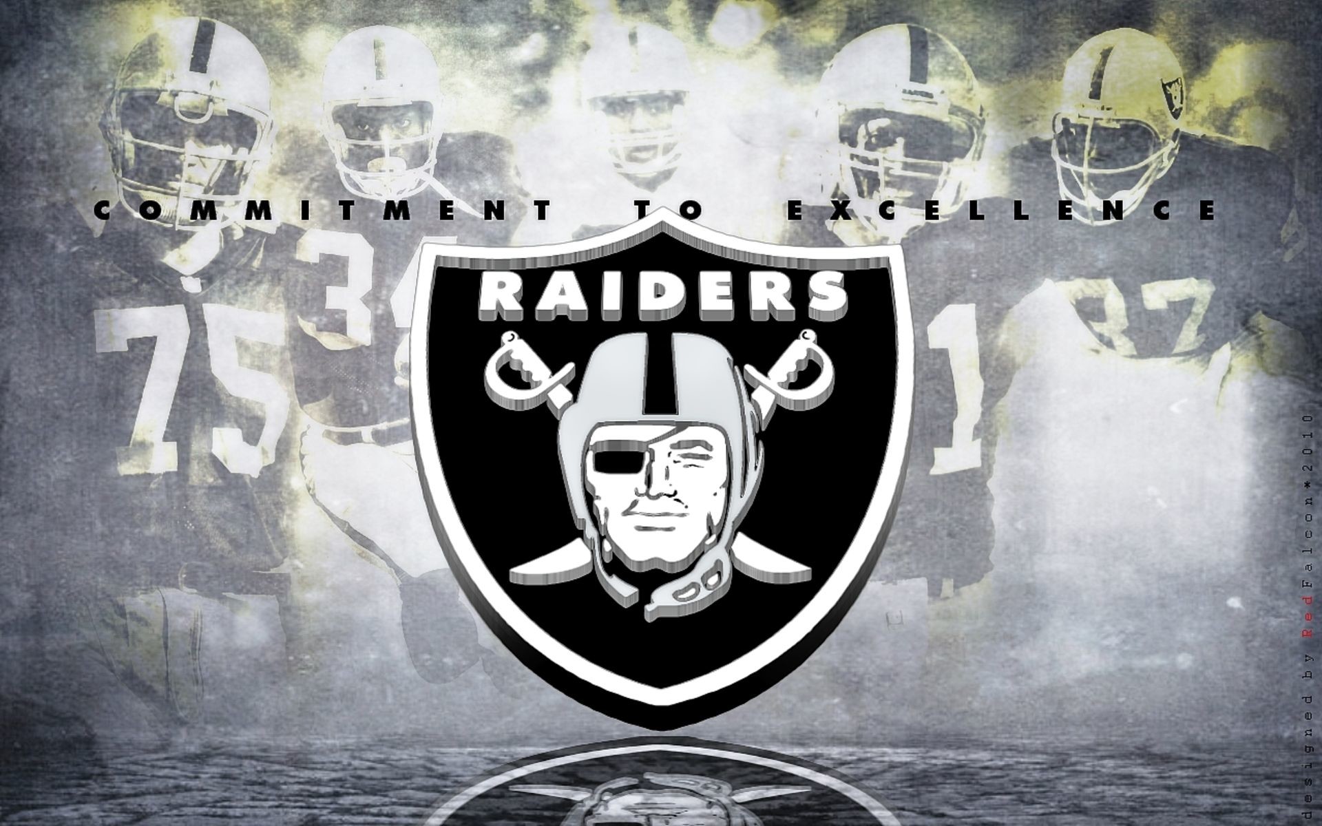 High Resolution Raiders Logo Wallpapers