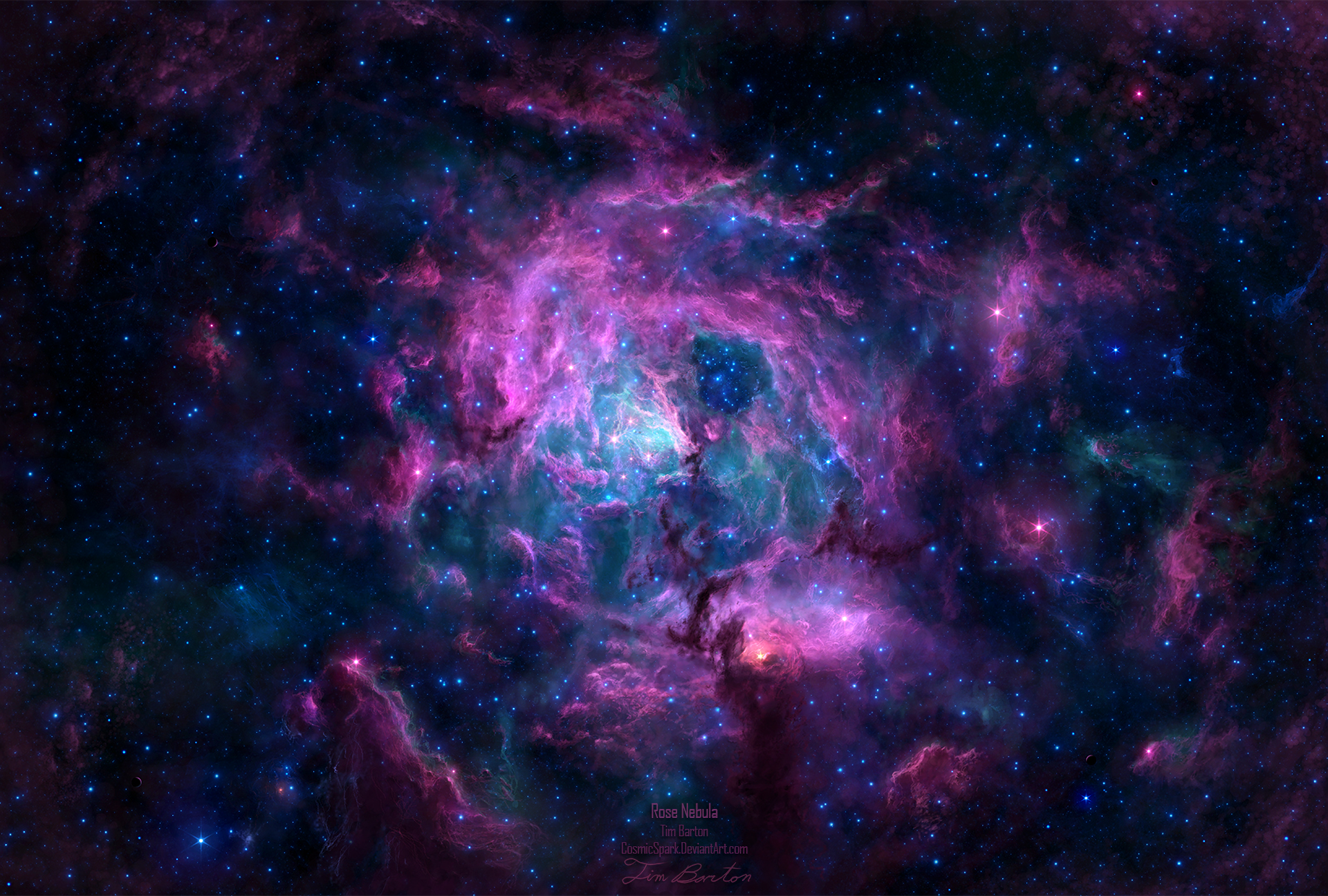 High Resolution Rosette Nebula Wallpapers