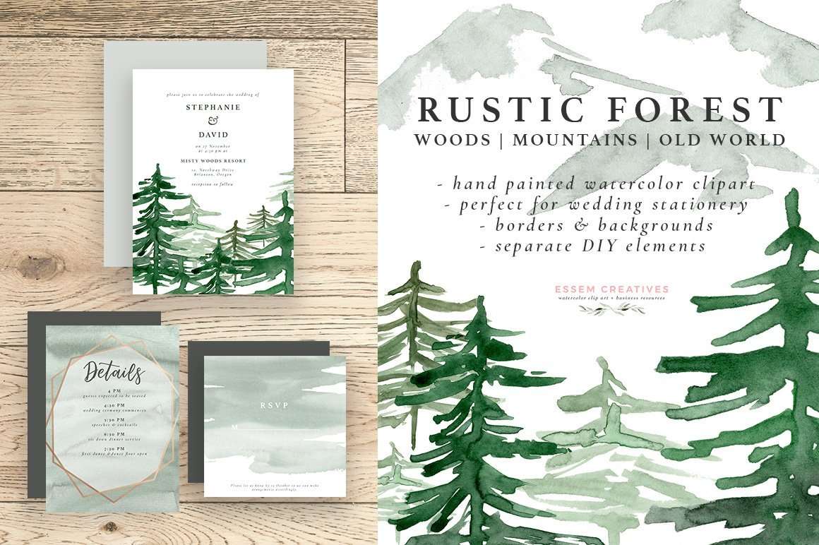 High Resolution Rustic Invitation Background