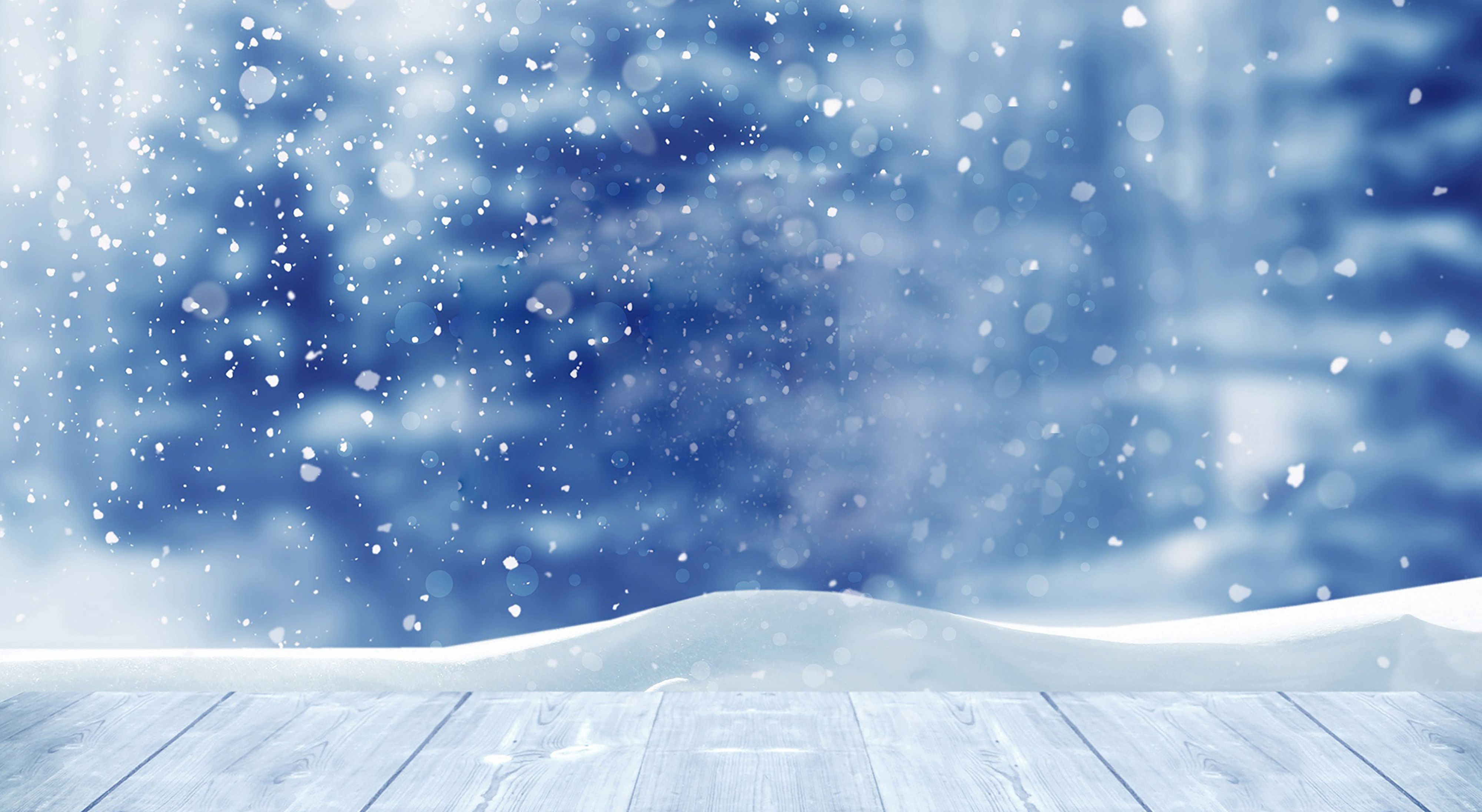 High Resolution Snow Background