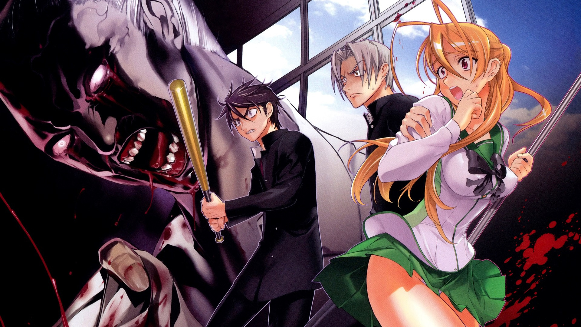 Highschool Of The Dead 1920X1080 Wallpapers