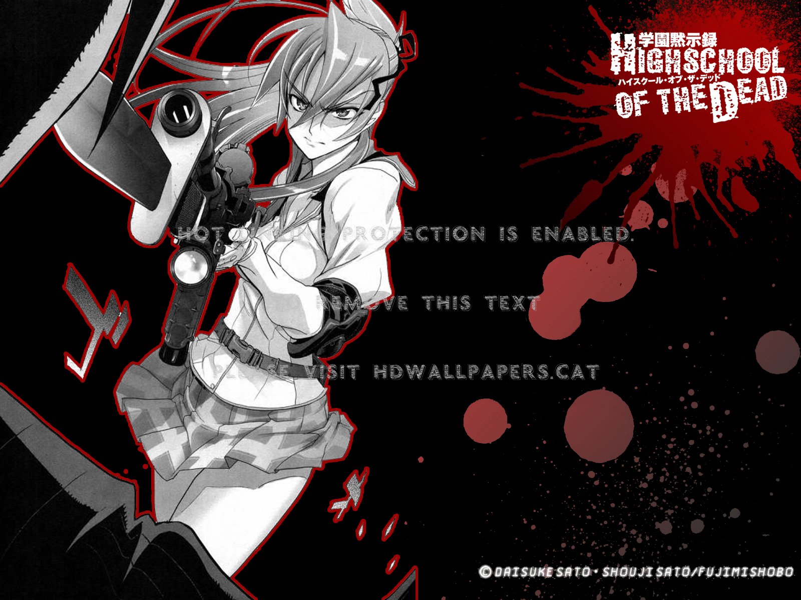 Highschool Of The Dead 1920X1080 Wallpapers