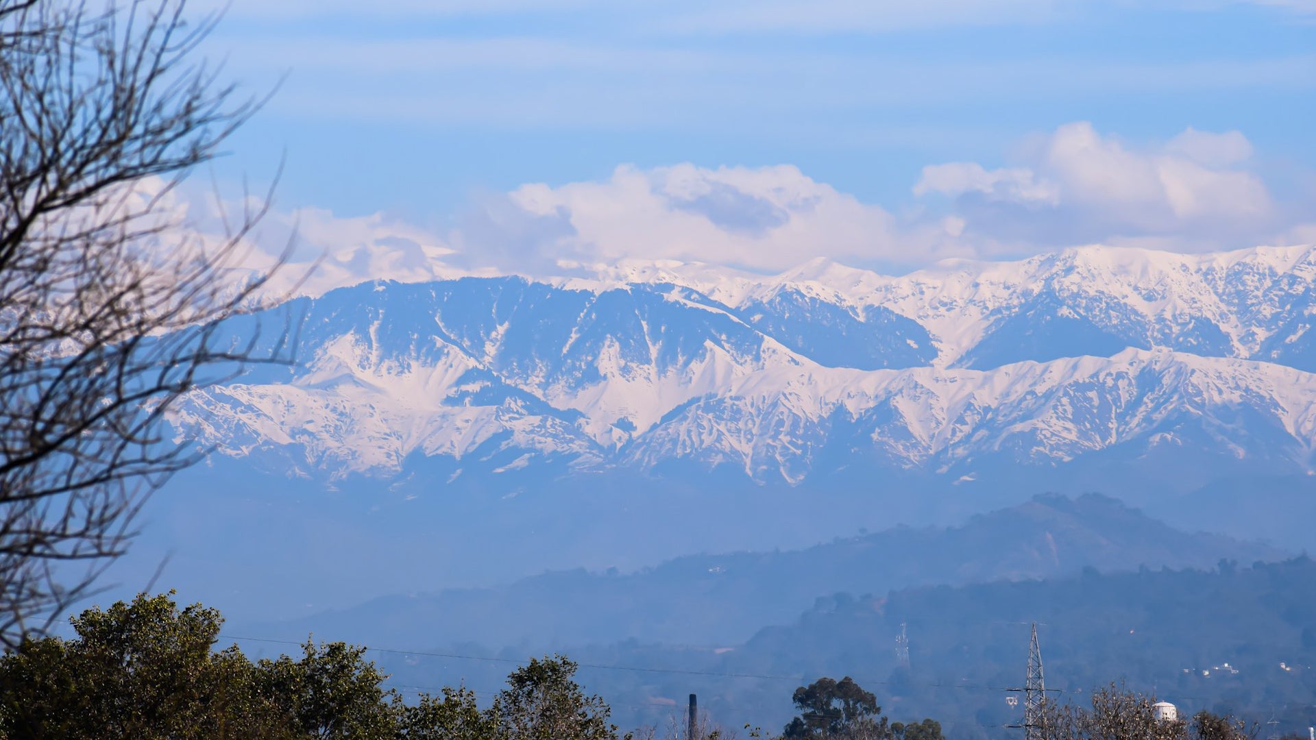 Himalayas Cloudy Mountains Top Wallpapers