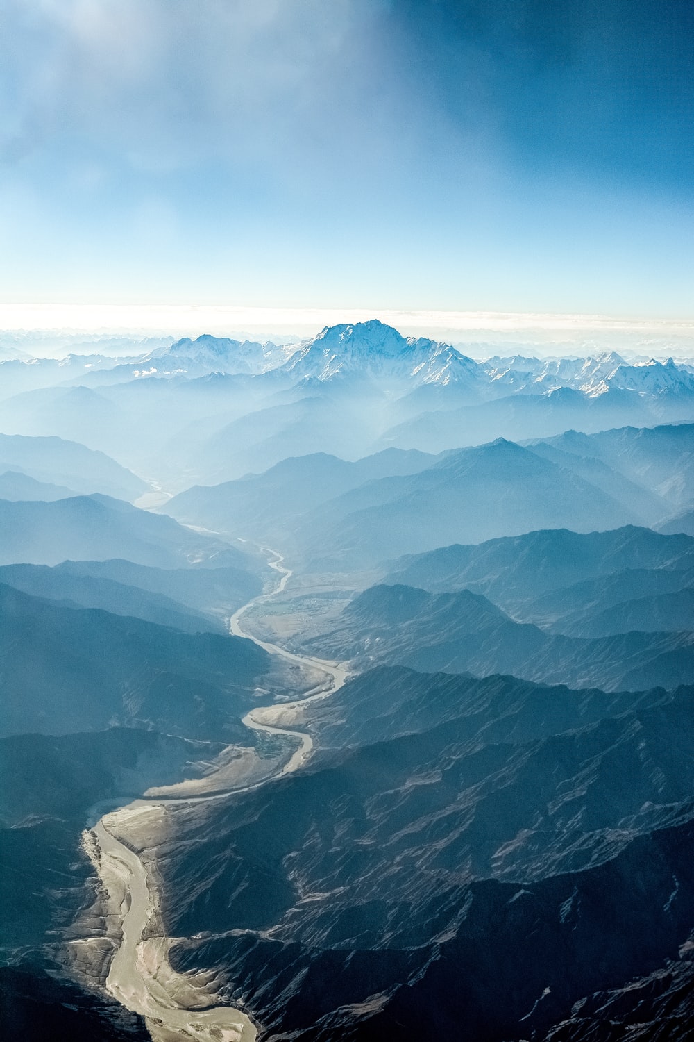 Himalayas Cloudy Mountains Top Wallpapers