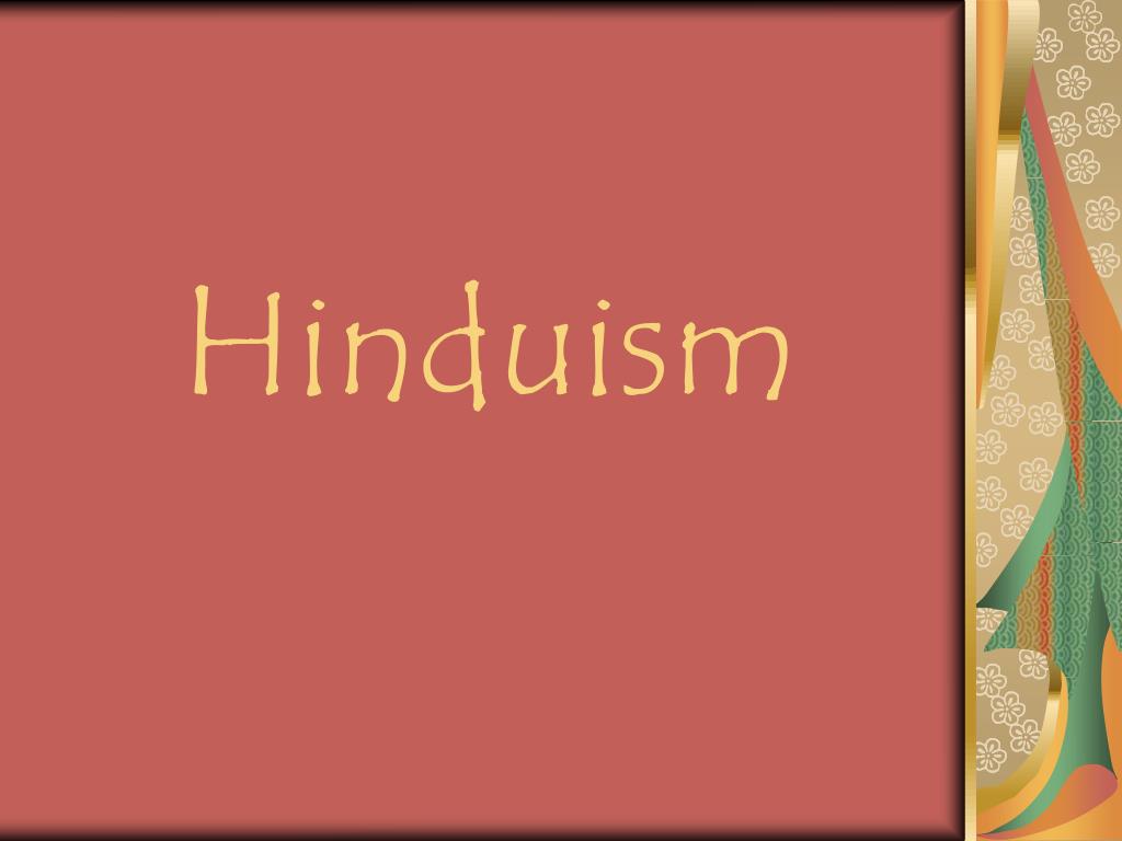 Hinduism Background