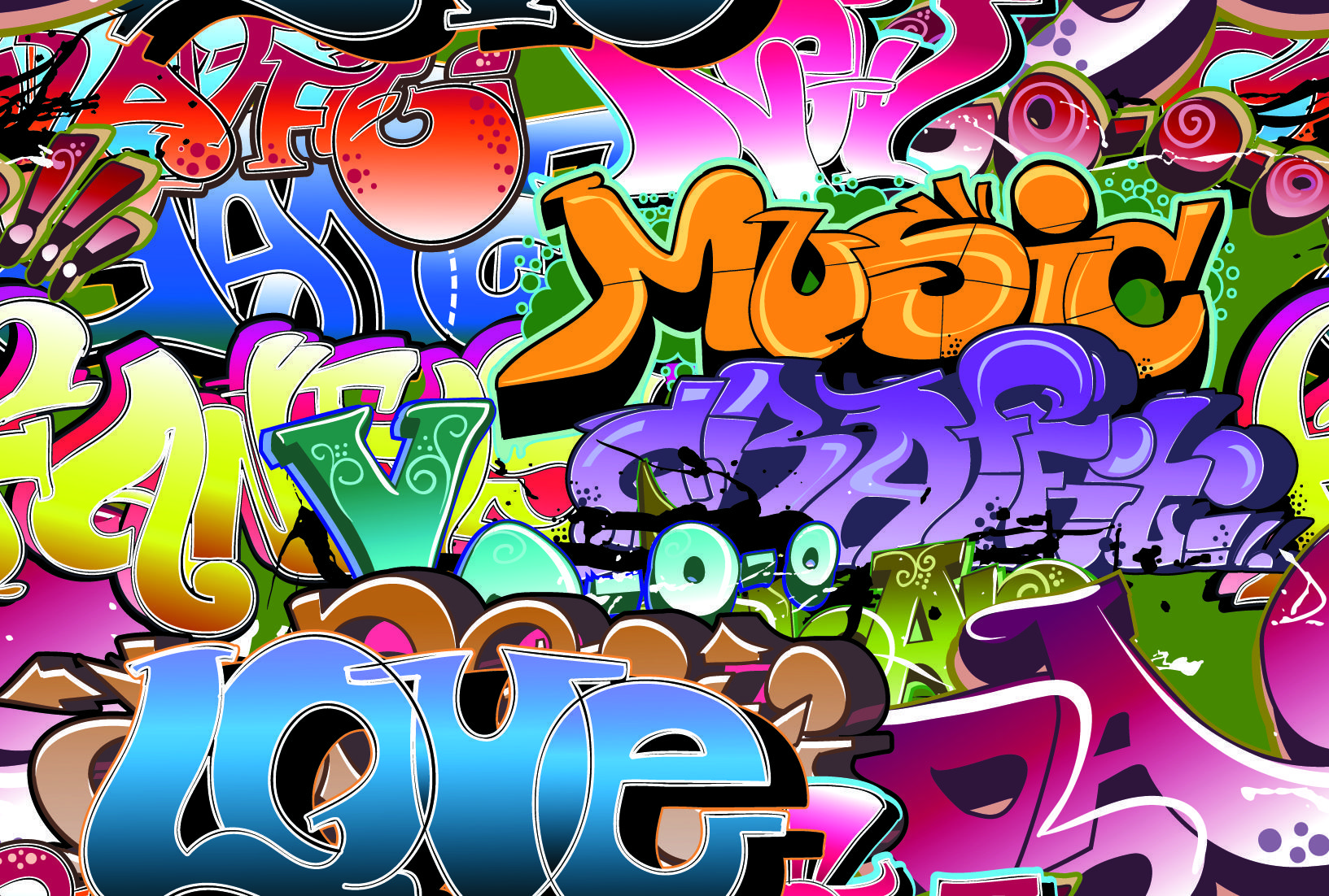 Hip Hop Graffiti Wallpapers