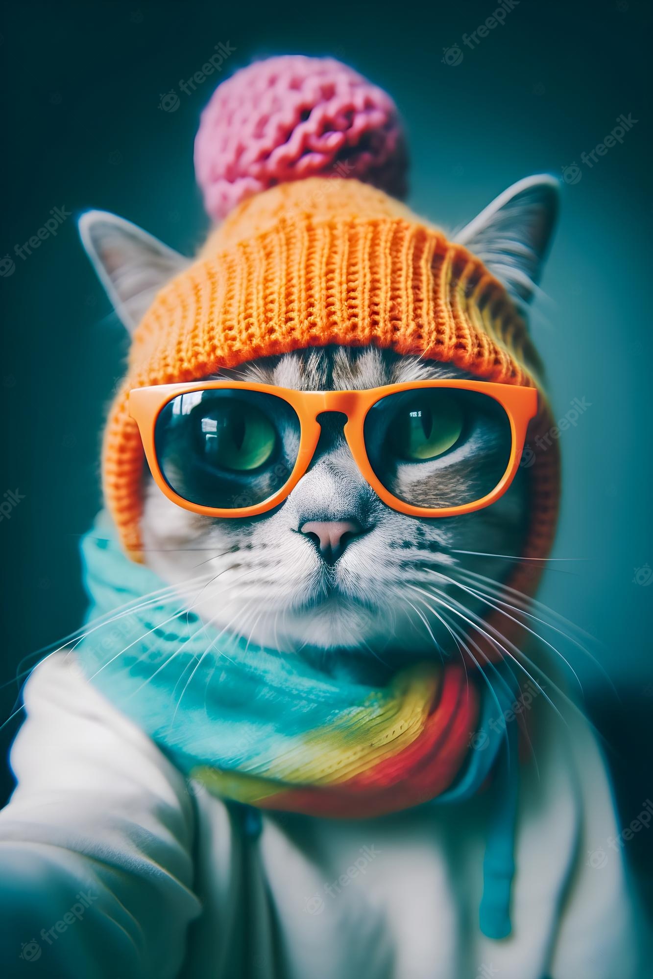 Hipster Cat Wallpapers