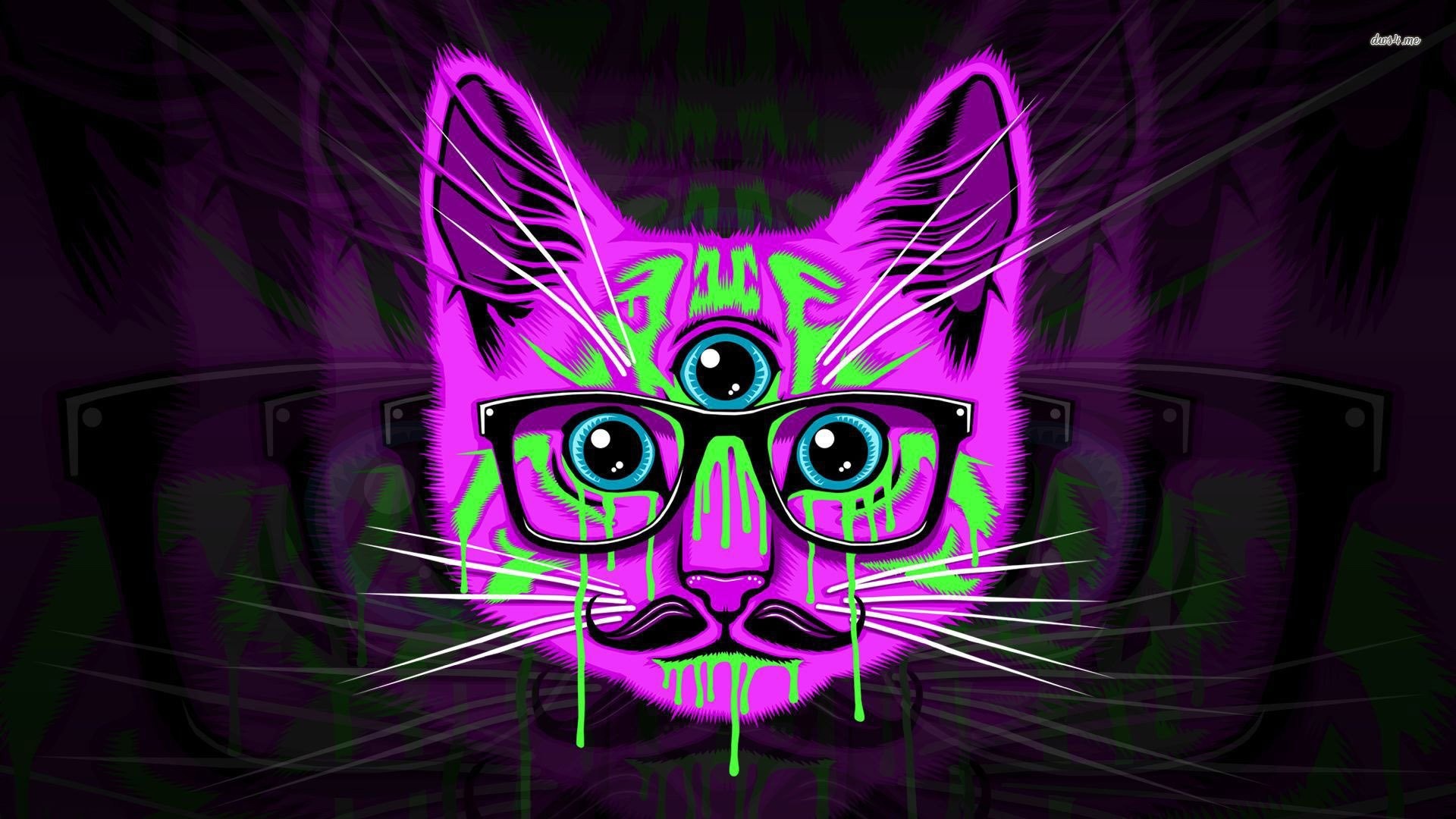 Hipster Cat Wallpapers