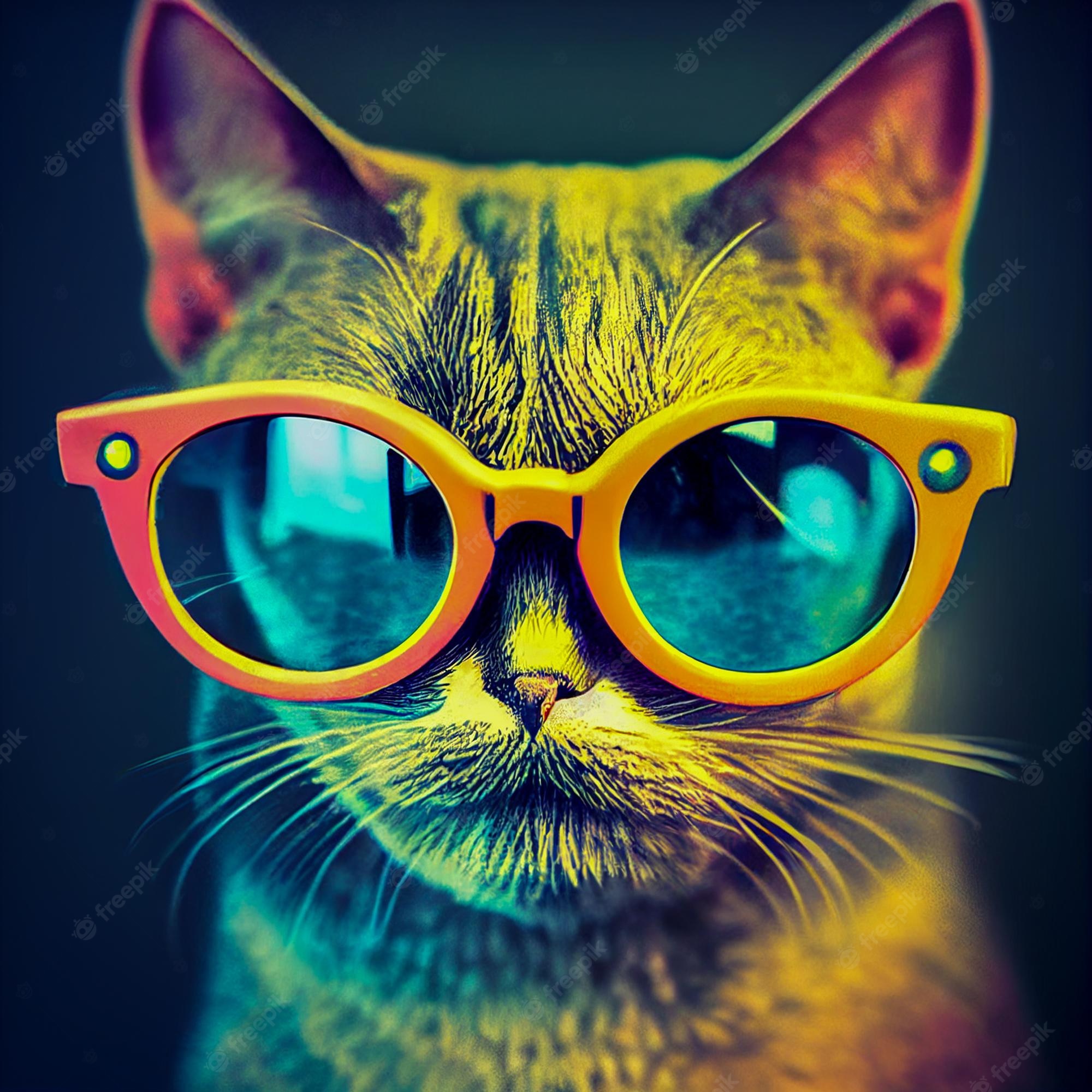 Hipster Cat Wallpapers