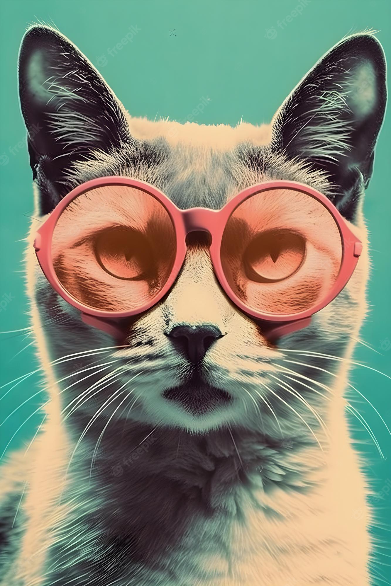 Hipster Cat Wallpapers