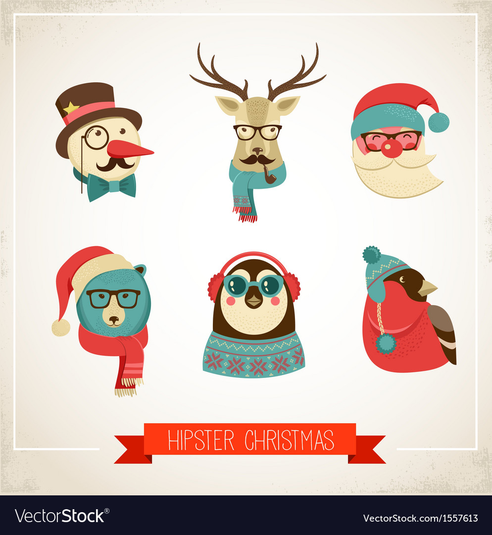 Hipster Christmas Wallpapers