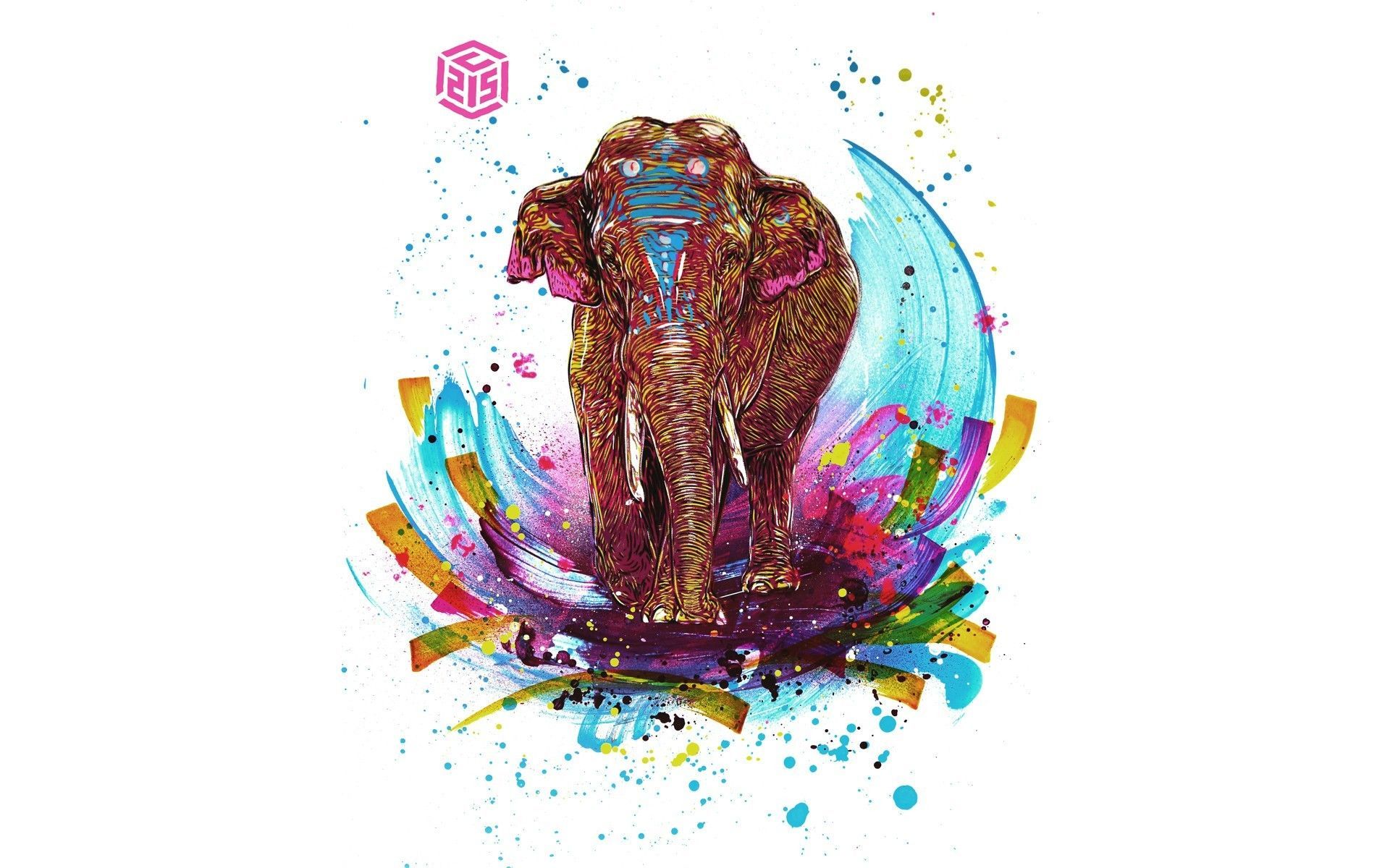 Hipster Elephant Wallpapers