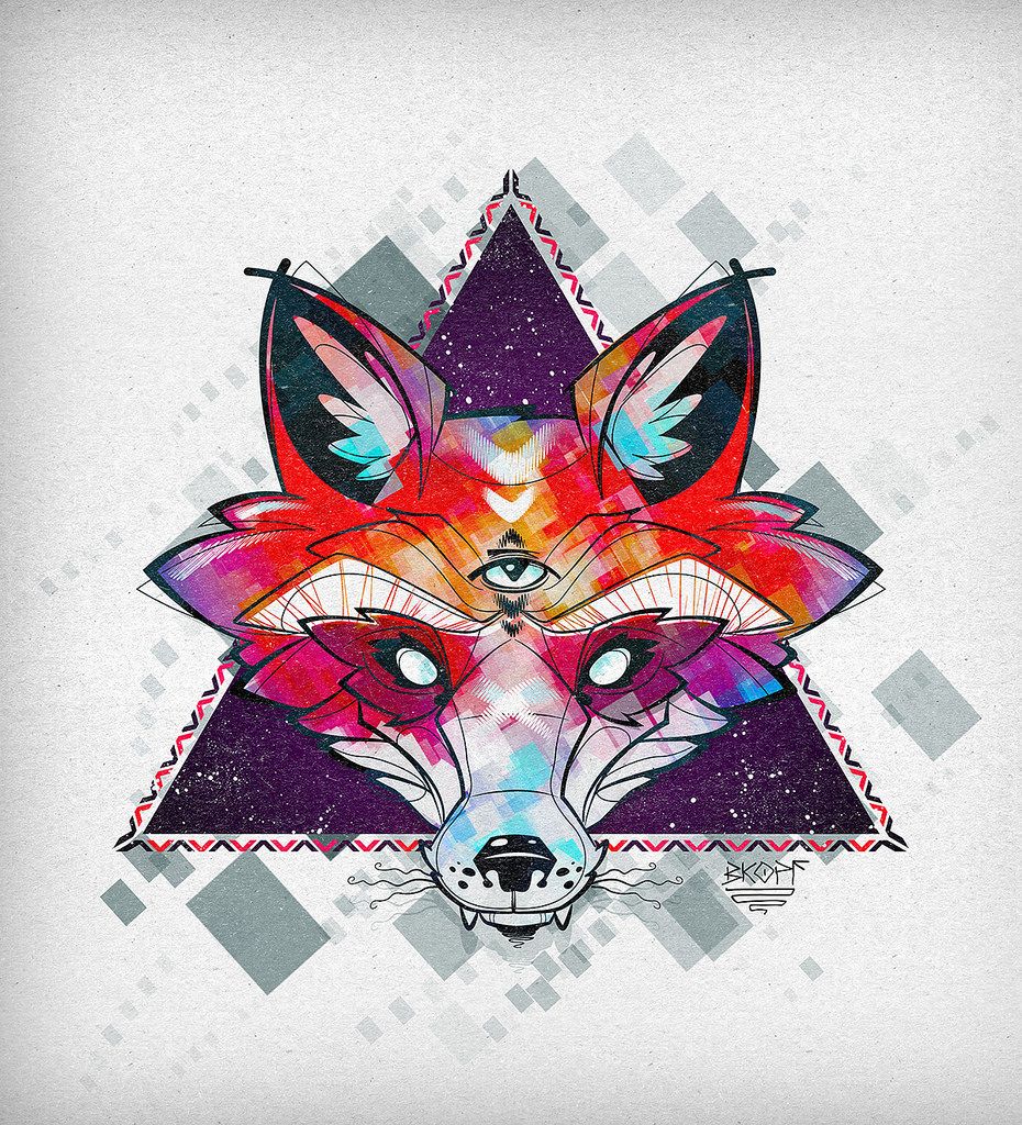 Hipster Fox Wallpapers