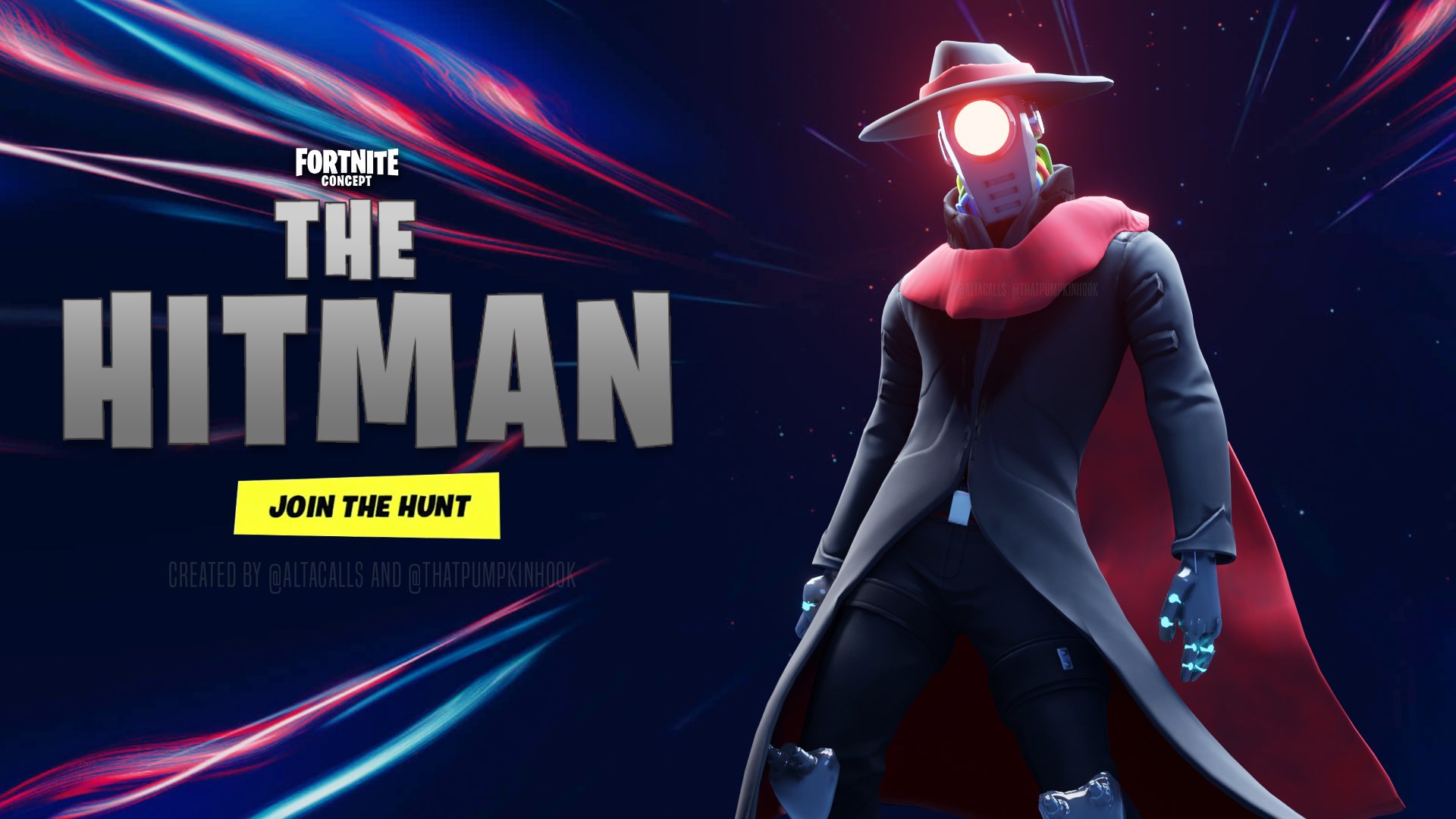 Hit Man Fortnite Wallpapers