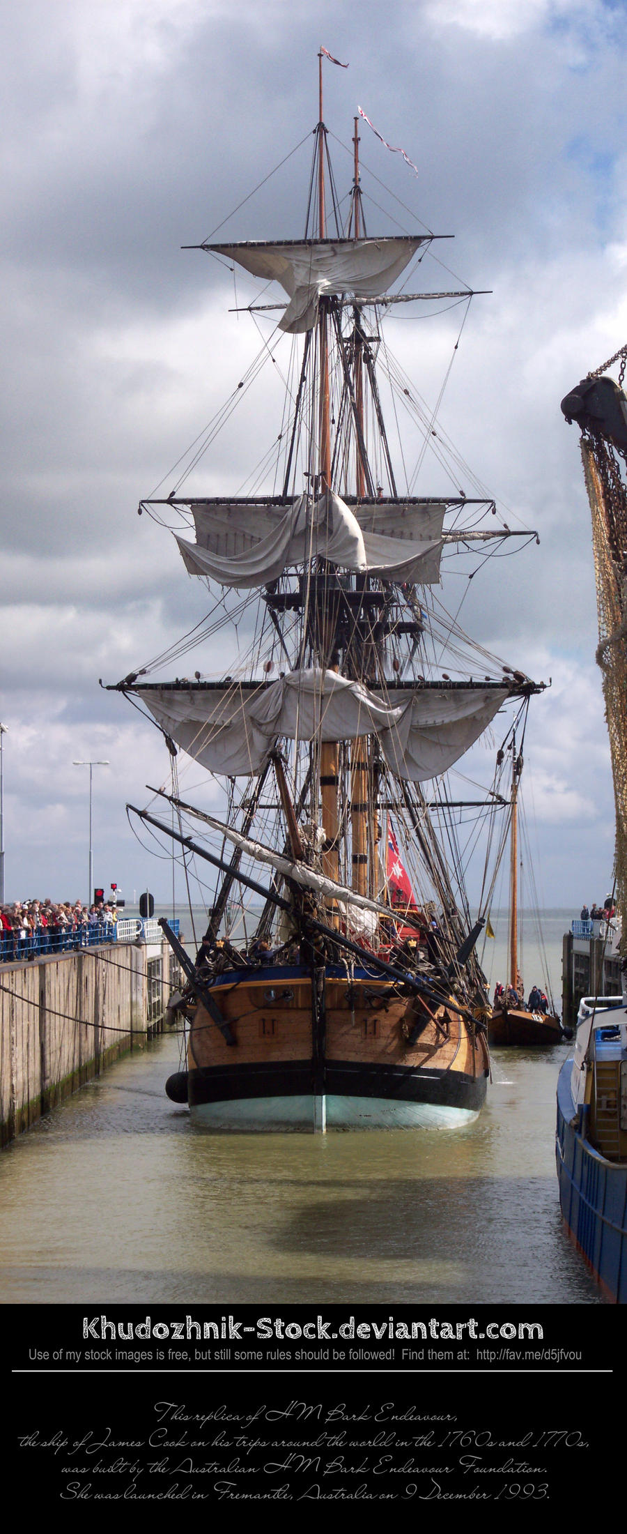 Hm Bark Endeavour Replica Wallpapers