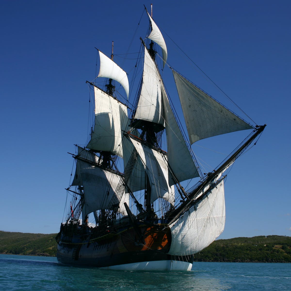 Hm Bark Endeavour Replica Wallpapers