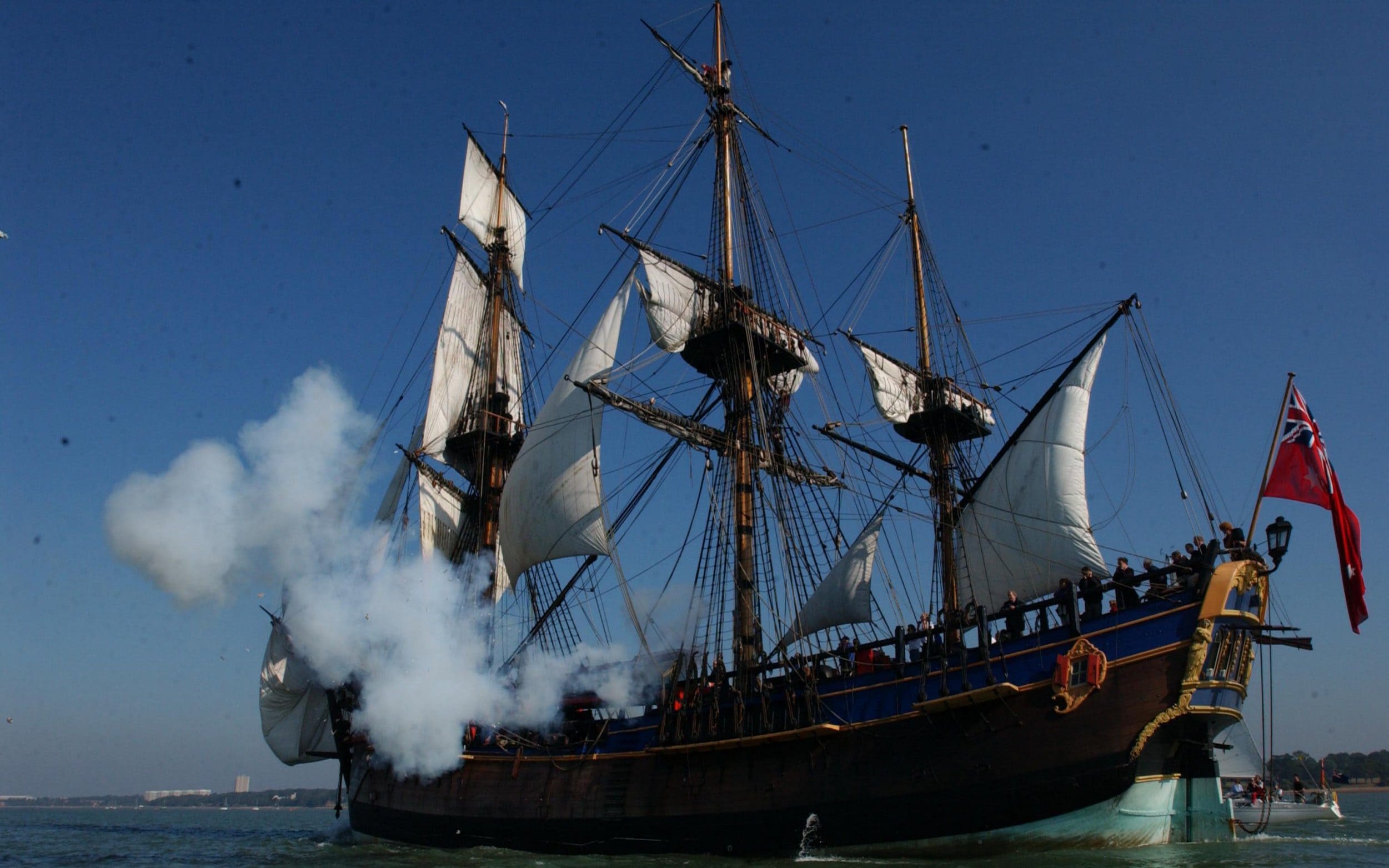 Hm Bark Endeavour Replica Wallpapers