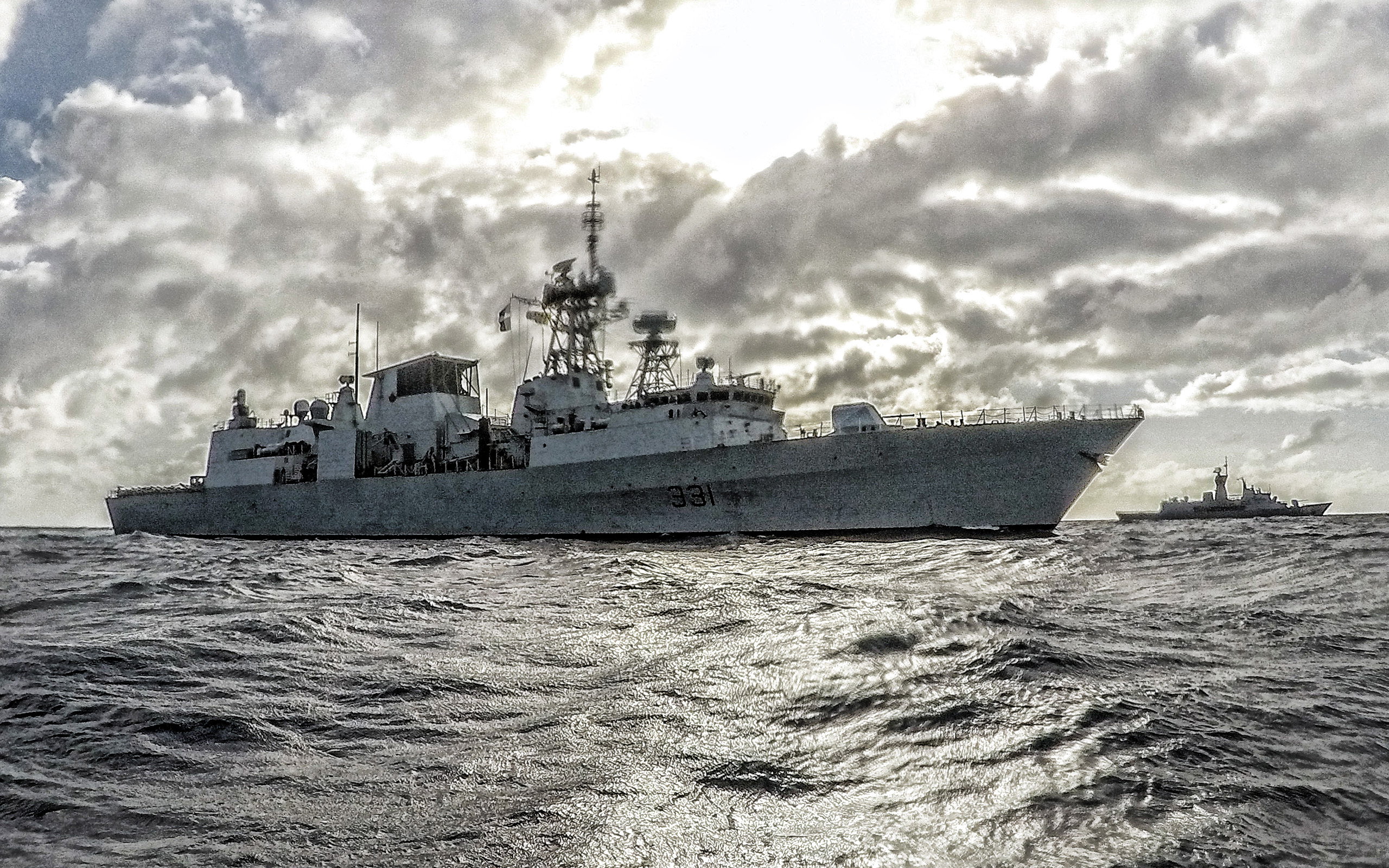 Hmcs Vancouver (Ffh 331) Wallpapers