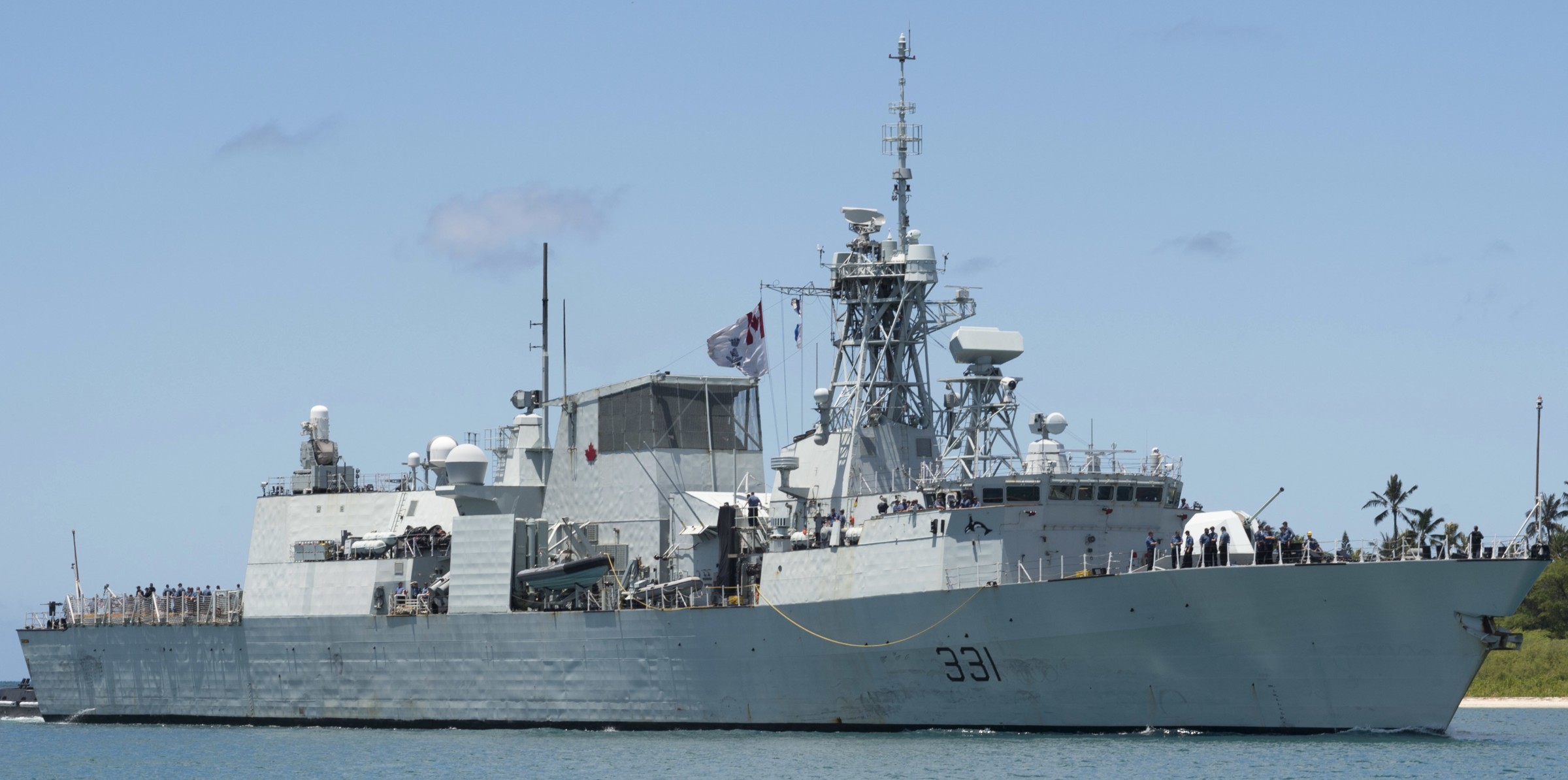 Hmcs Vancouver (Ffh 331) Wallpapers