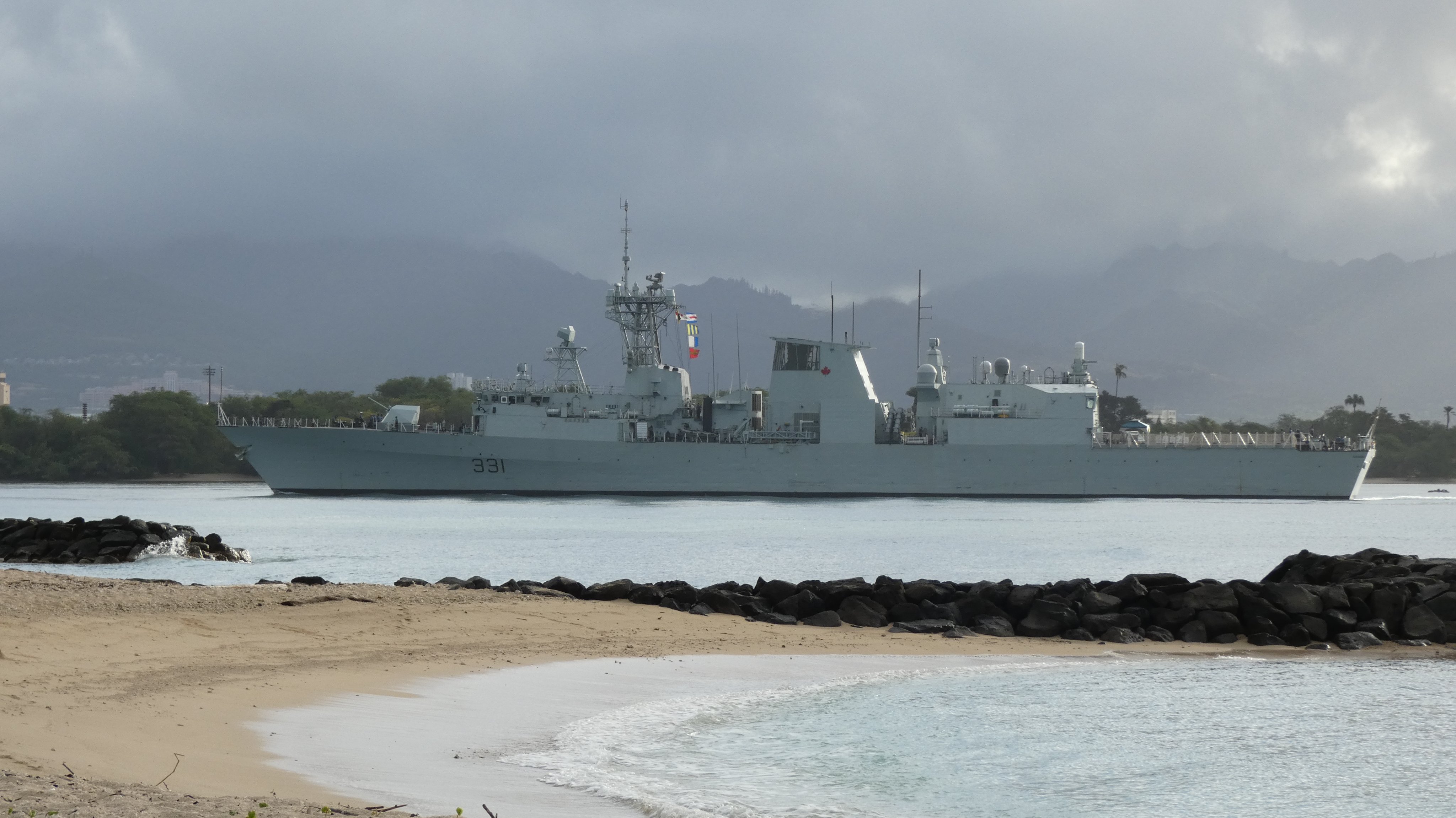 Hmcs Vancouver (Ffh 331) Wallpapers