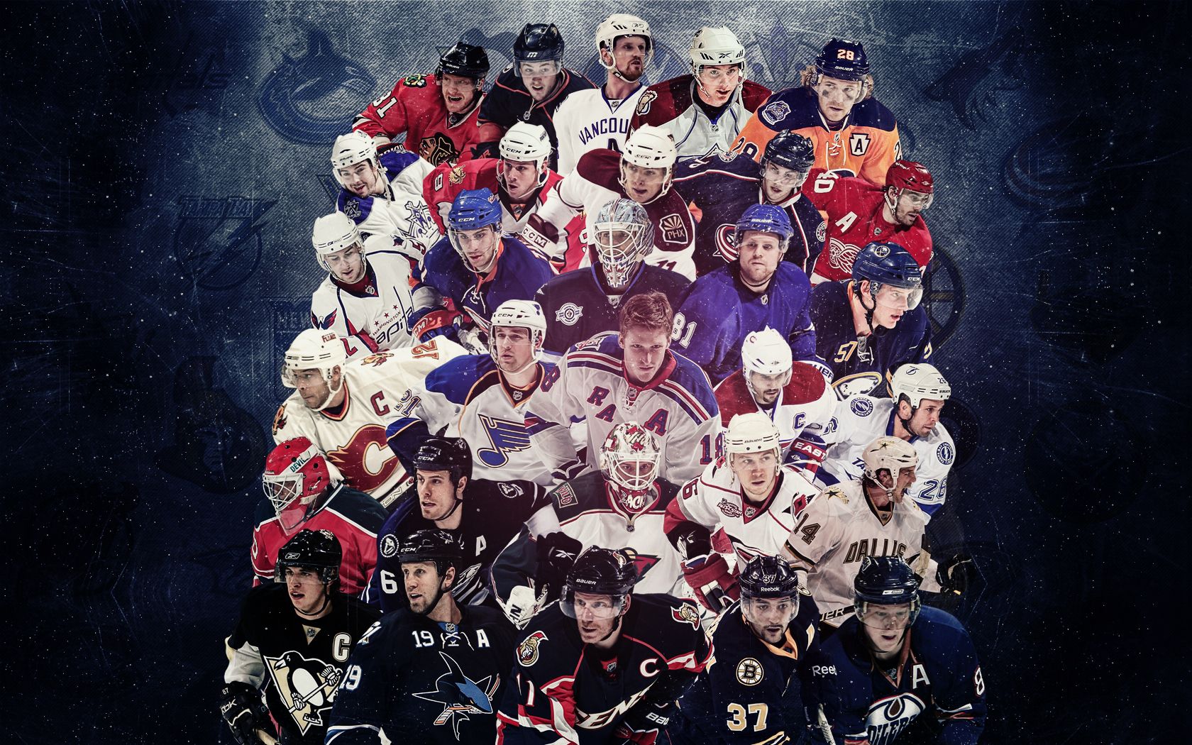 Hockey Player Playing Wallpapers