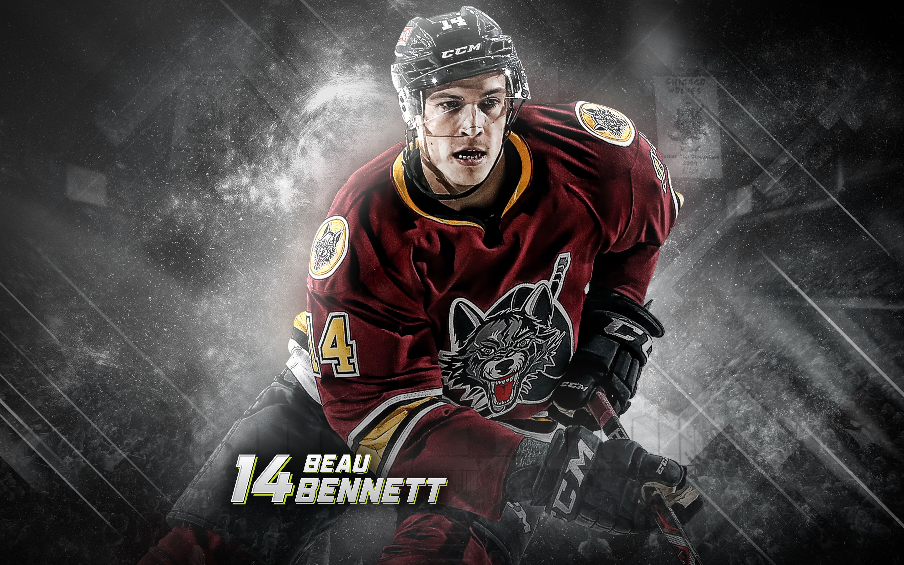 Hockey Player Playing Wallpapers