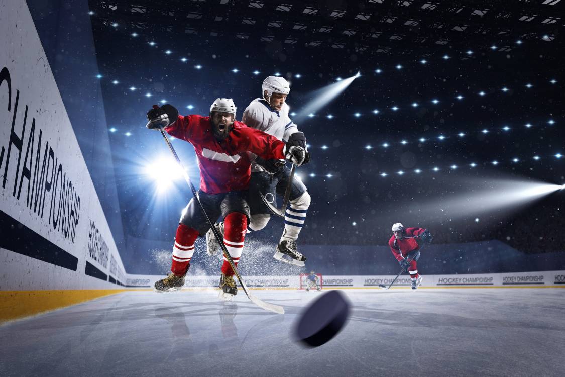 Hockey Player Playing Wallpapers