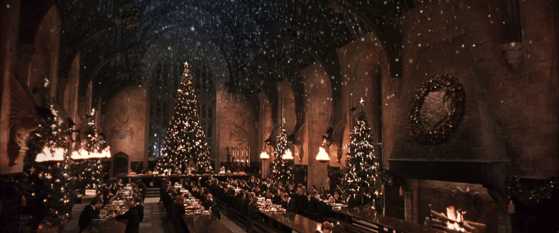 Hogwarts Christmas Wallpapers