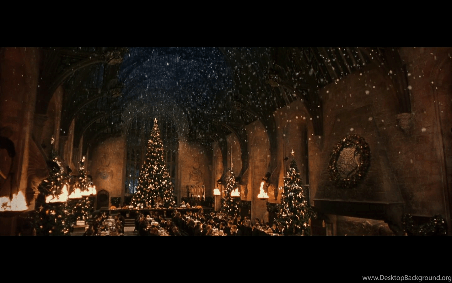 Hogwarts Christmas Wallpapers