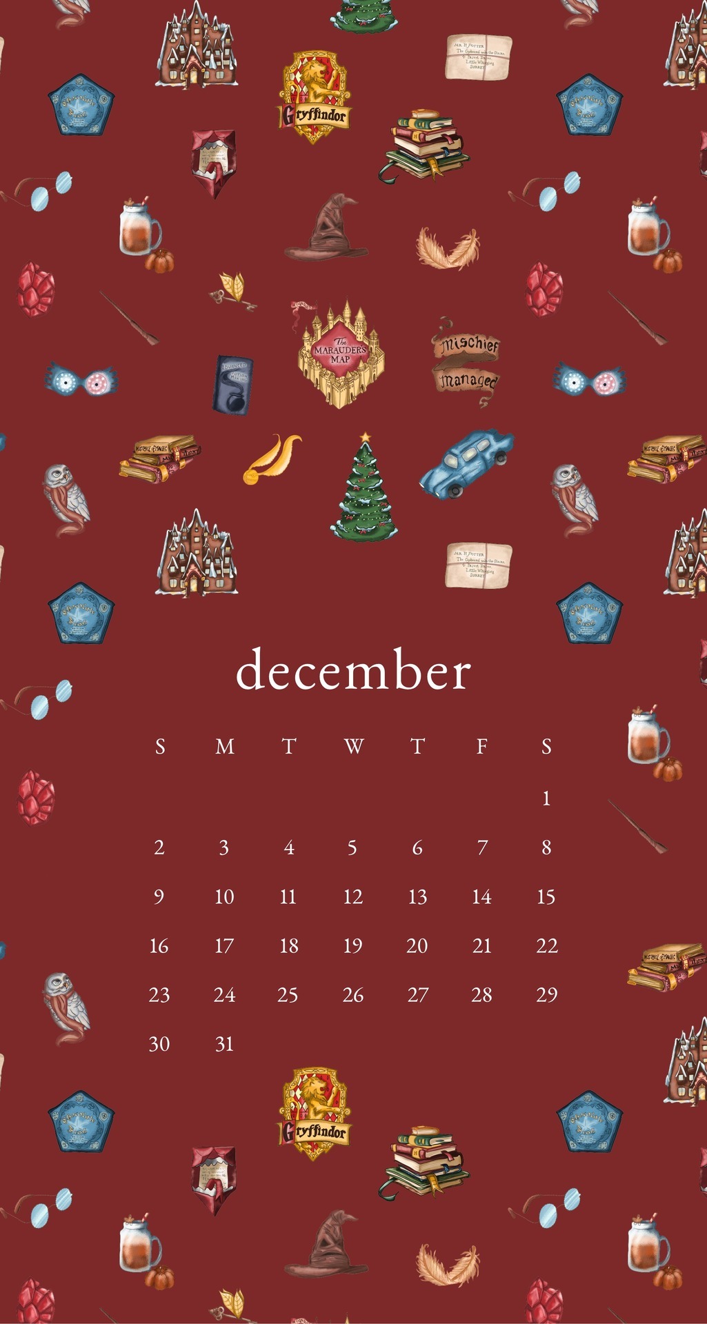 Hogwarts Christmas Wallpapers