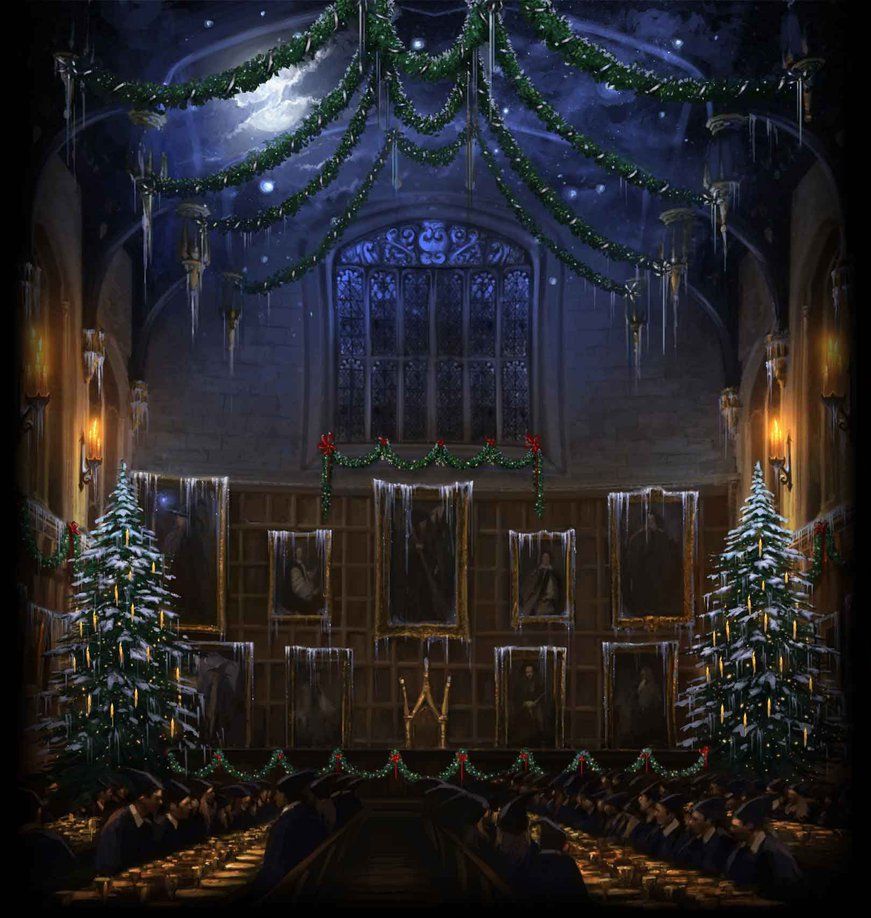 Hogwarts Christmas Wallpapers