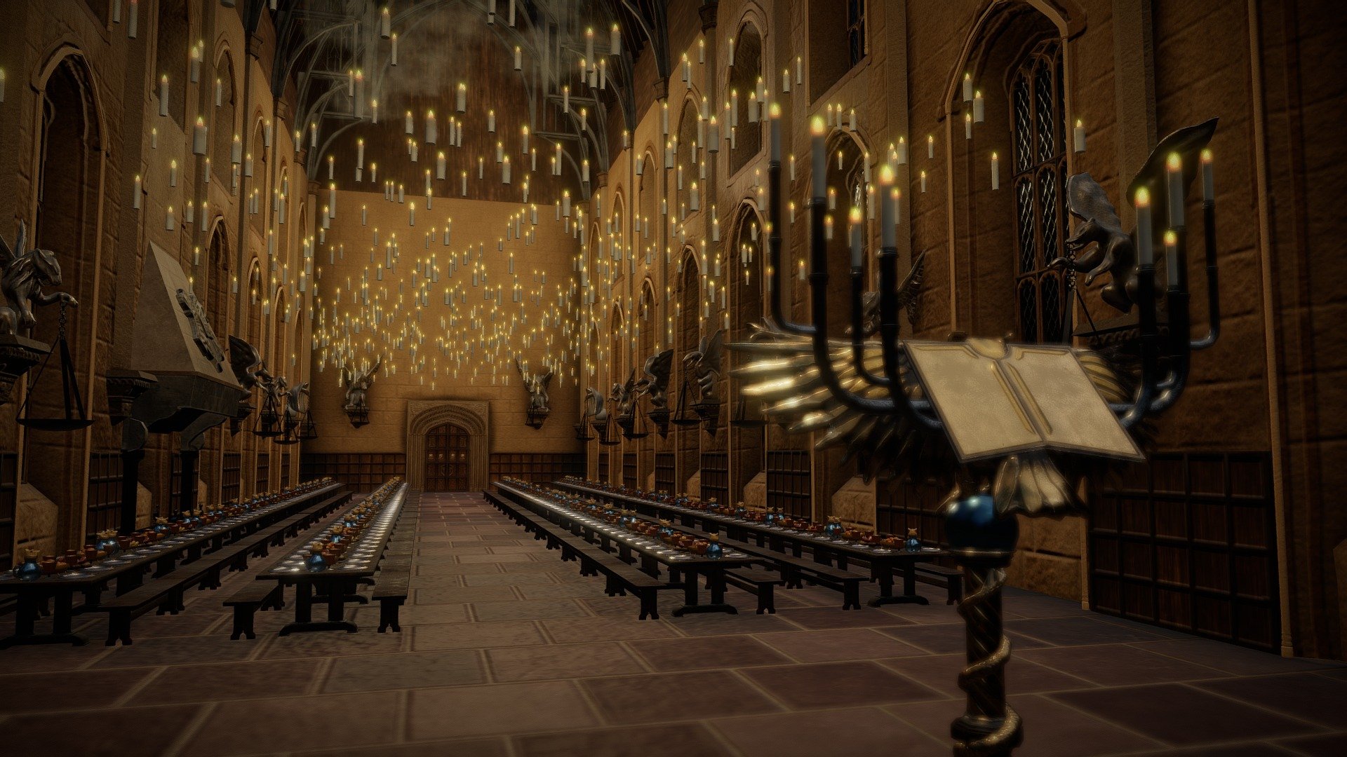 Hogwarts Great Hall Background