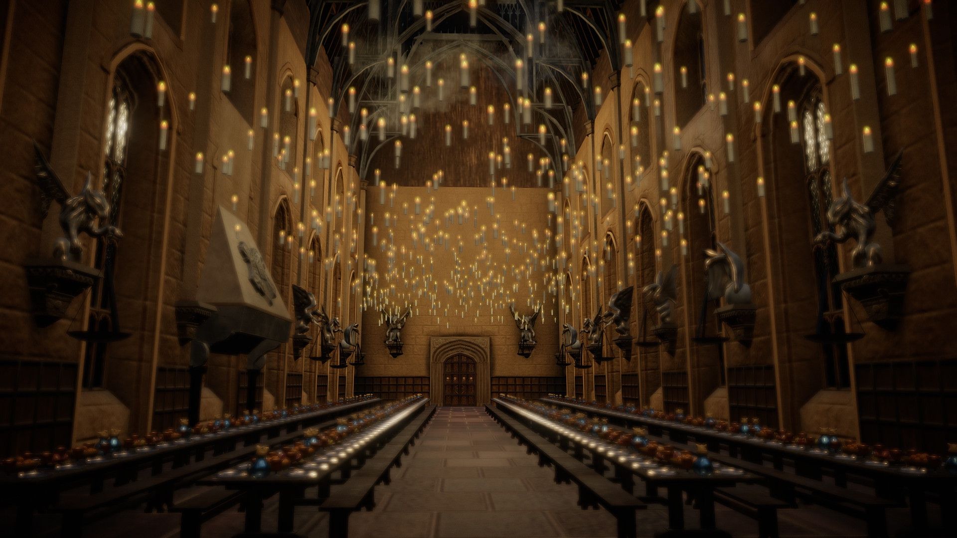 Hogwarts Great Hall Background