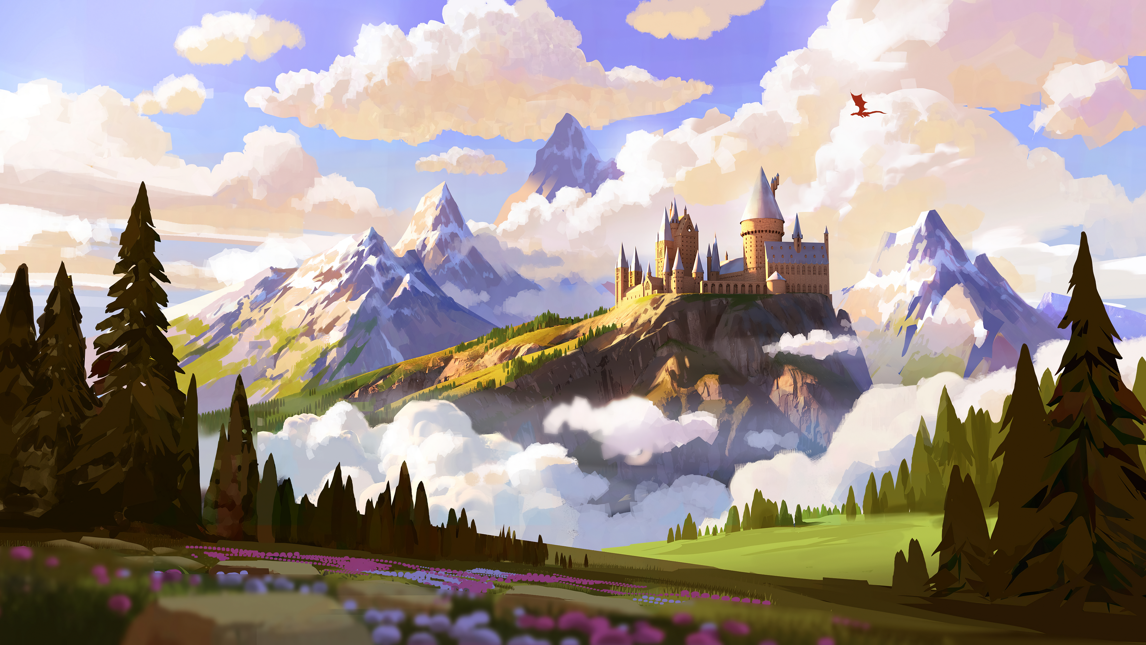 Hogwarts Landscape Wallpapers