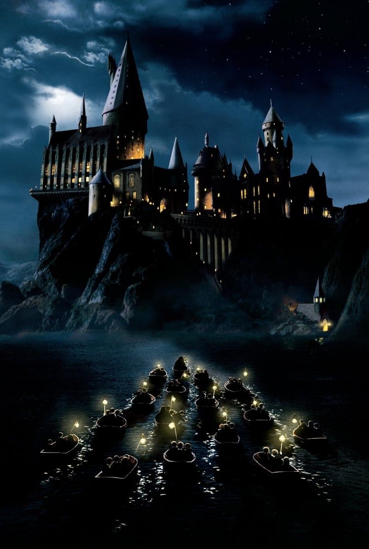 Hogwarts Starry Night Wallpapers