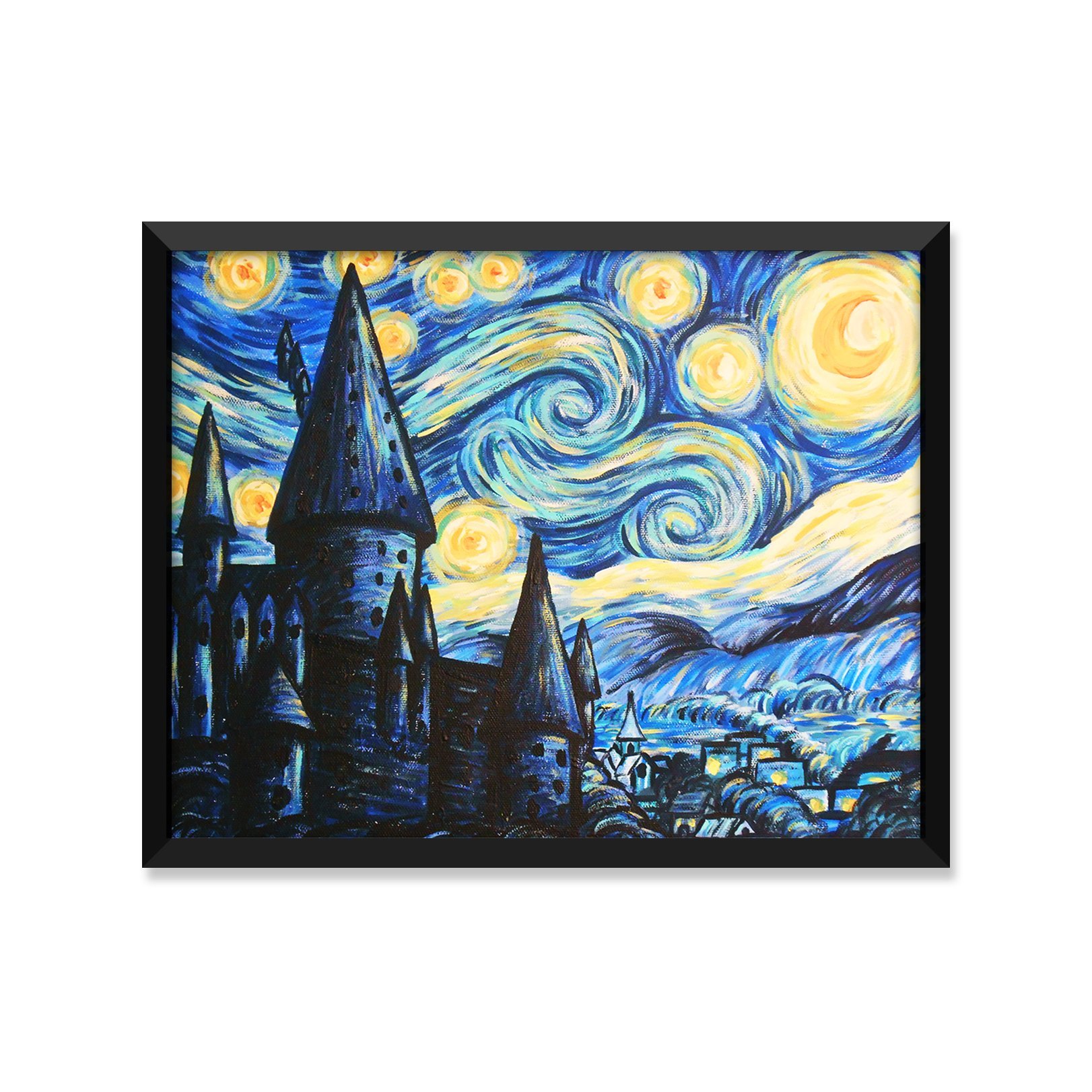 Hogwarts Starry Night Wallpapers